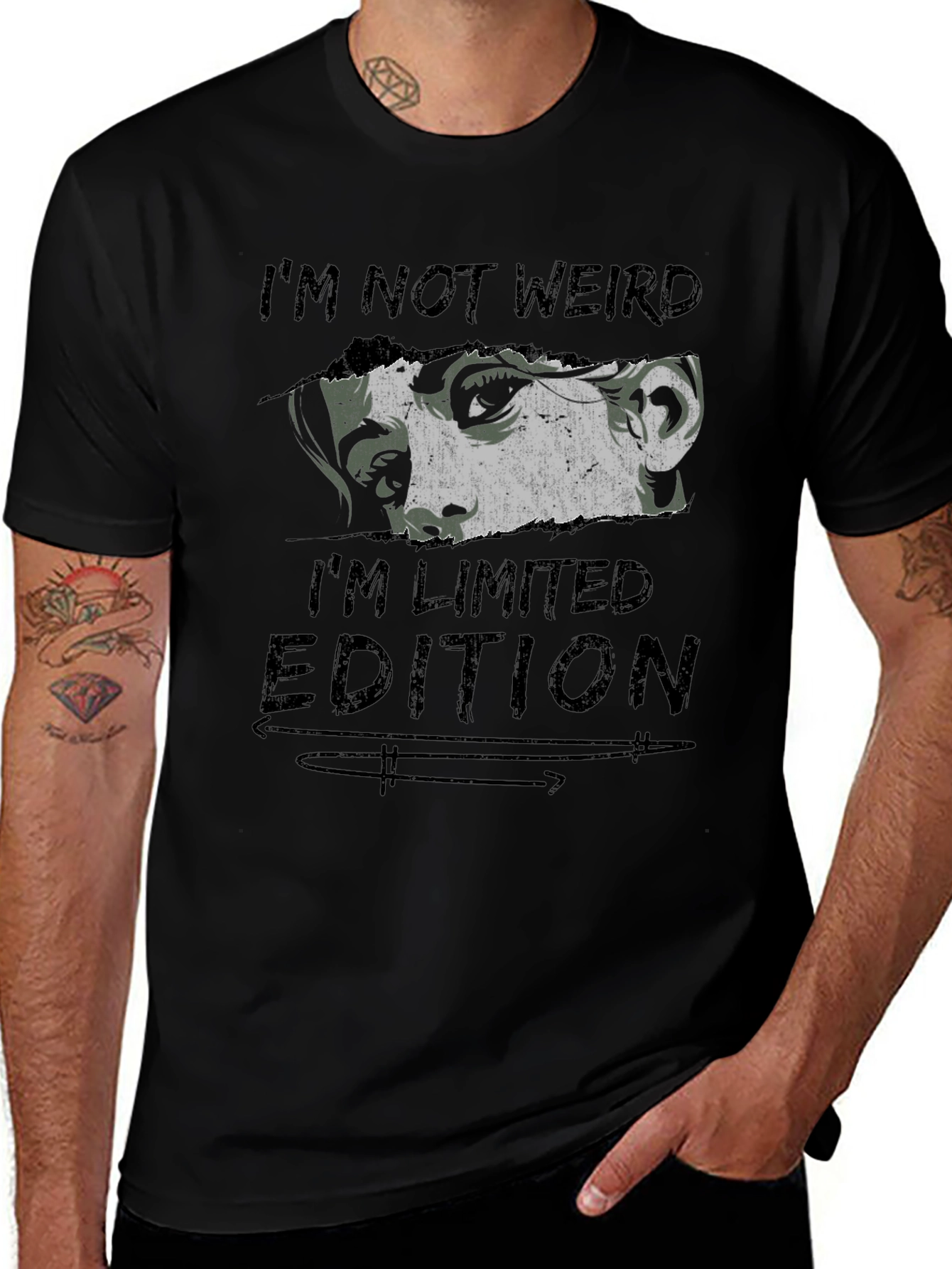 Limited Edition Graphic Tee - Weird Humor