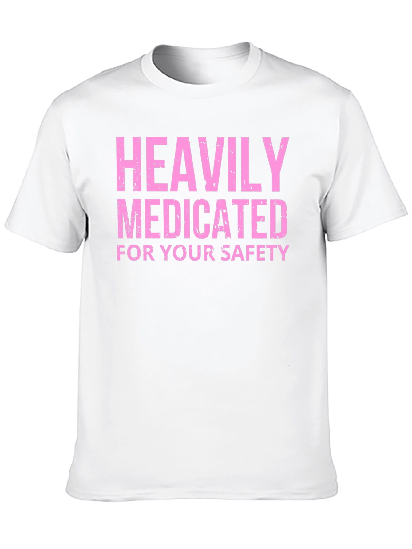 Heavily Medicated Funny Graphic Tee