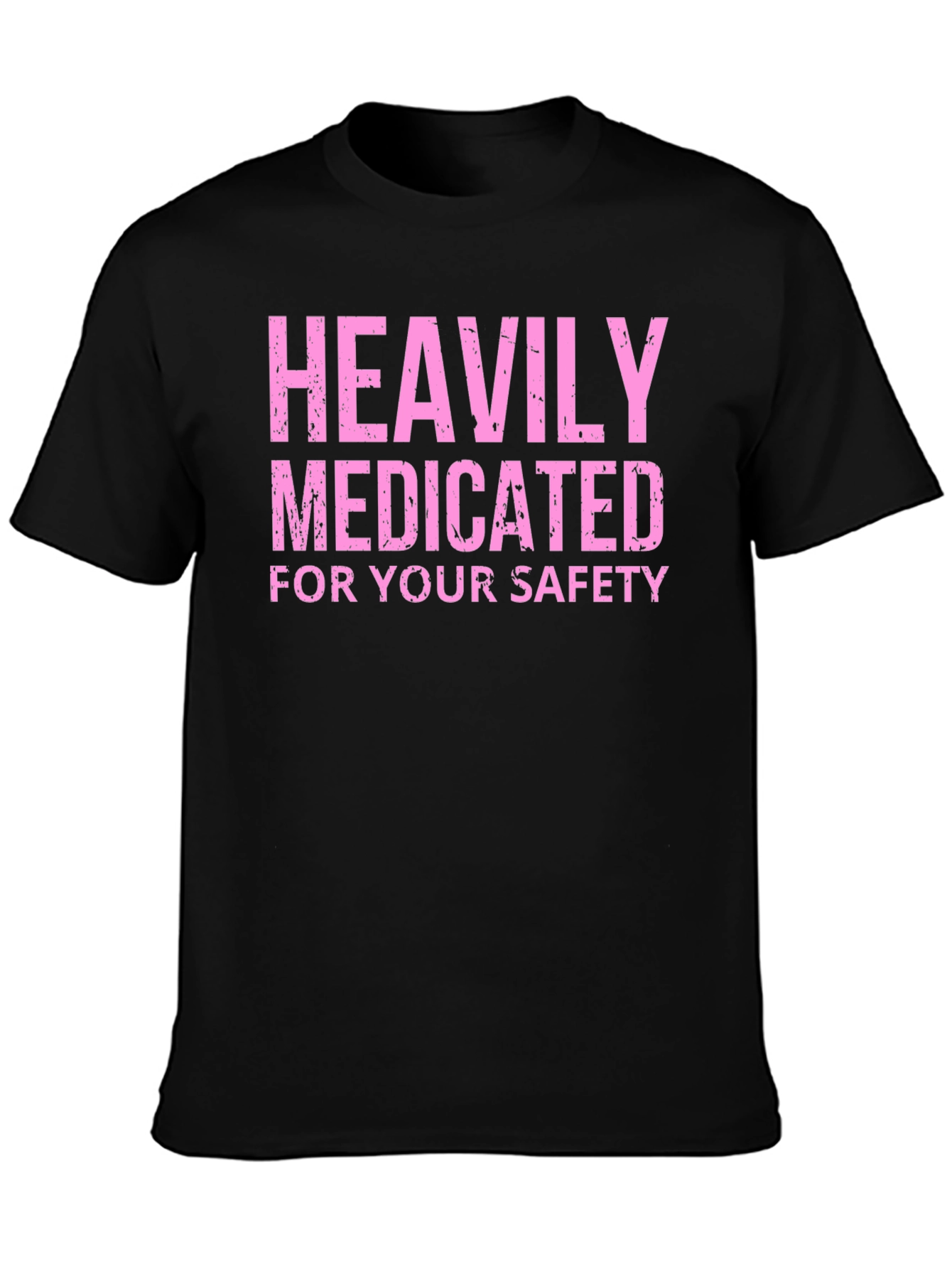 Heavily Medicated Funny Graphic Tee