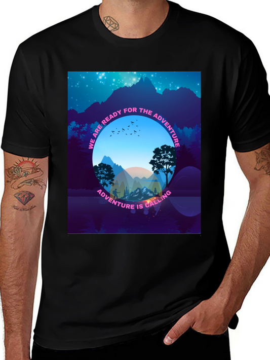 Adventure Calling T-Shirt - Ready for the Outdoors