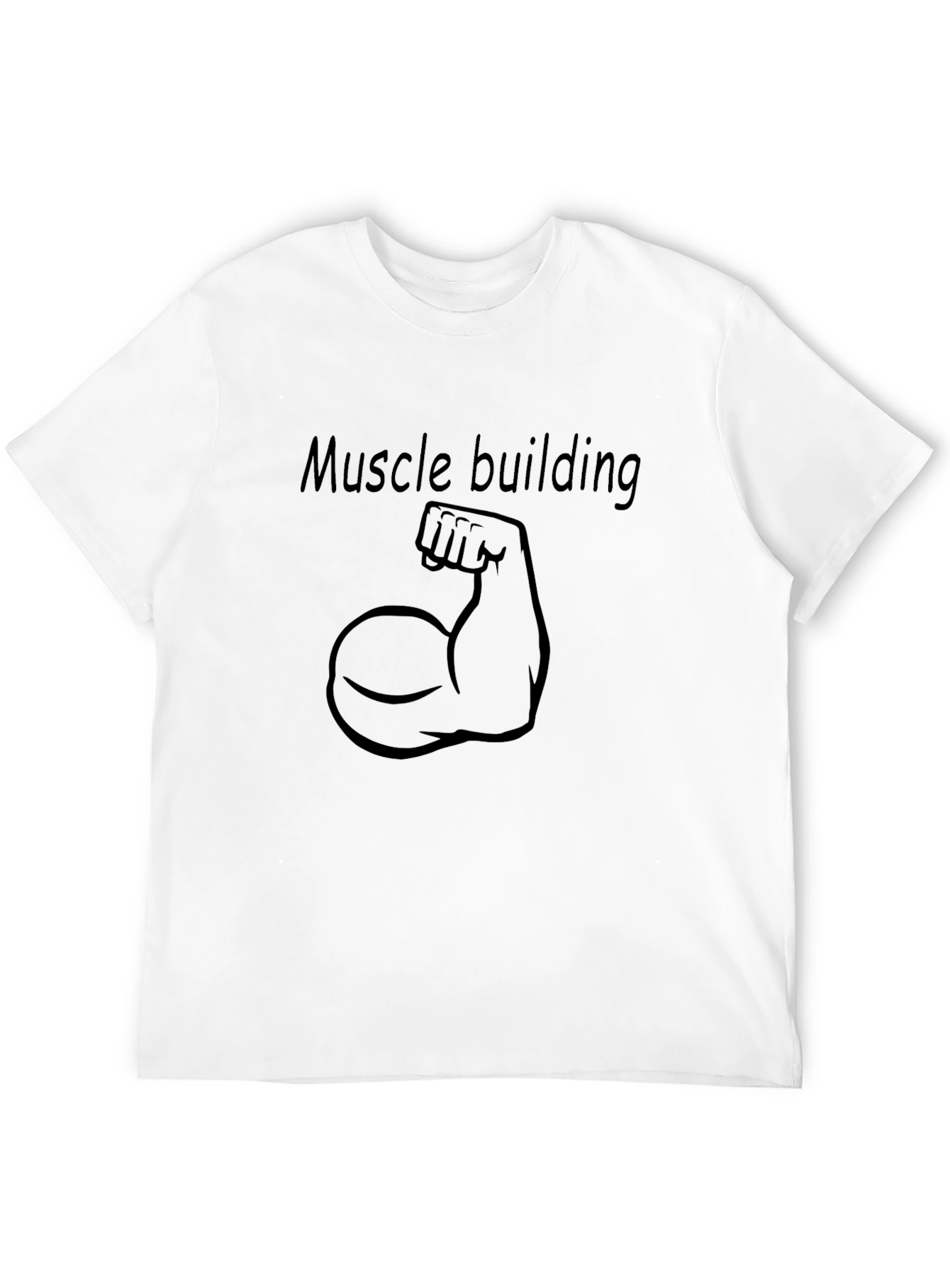 Muscle Building Graphic Tee