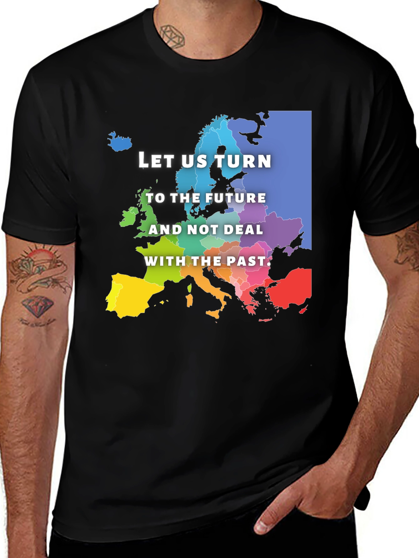 Euro Future Map T-Shirt