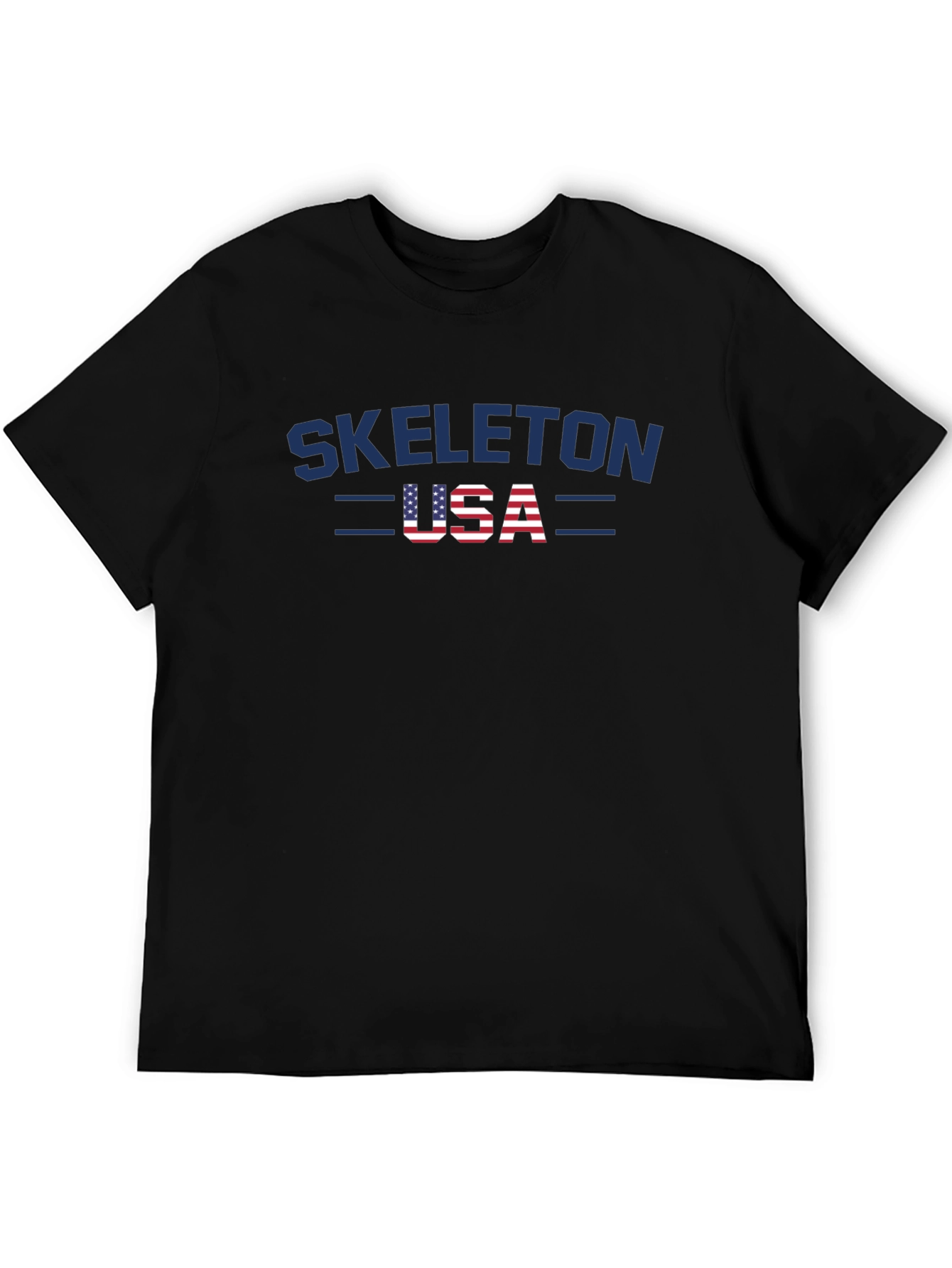 Skeleton USA T-Shirt - Patriotic Style