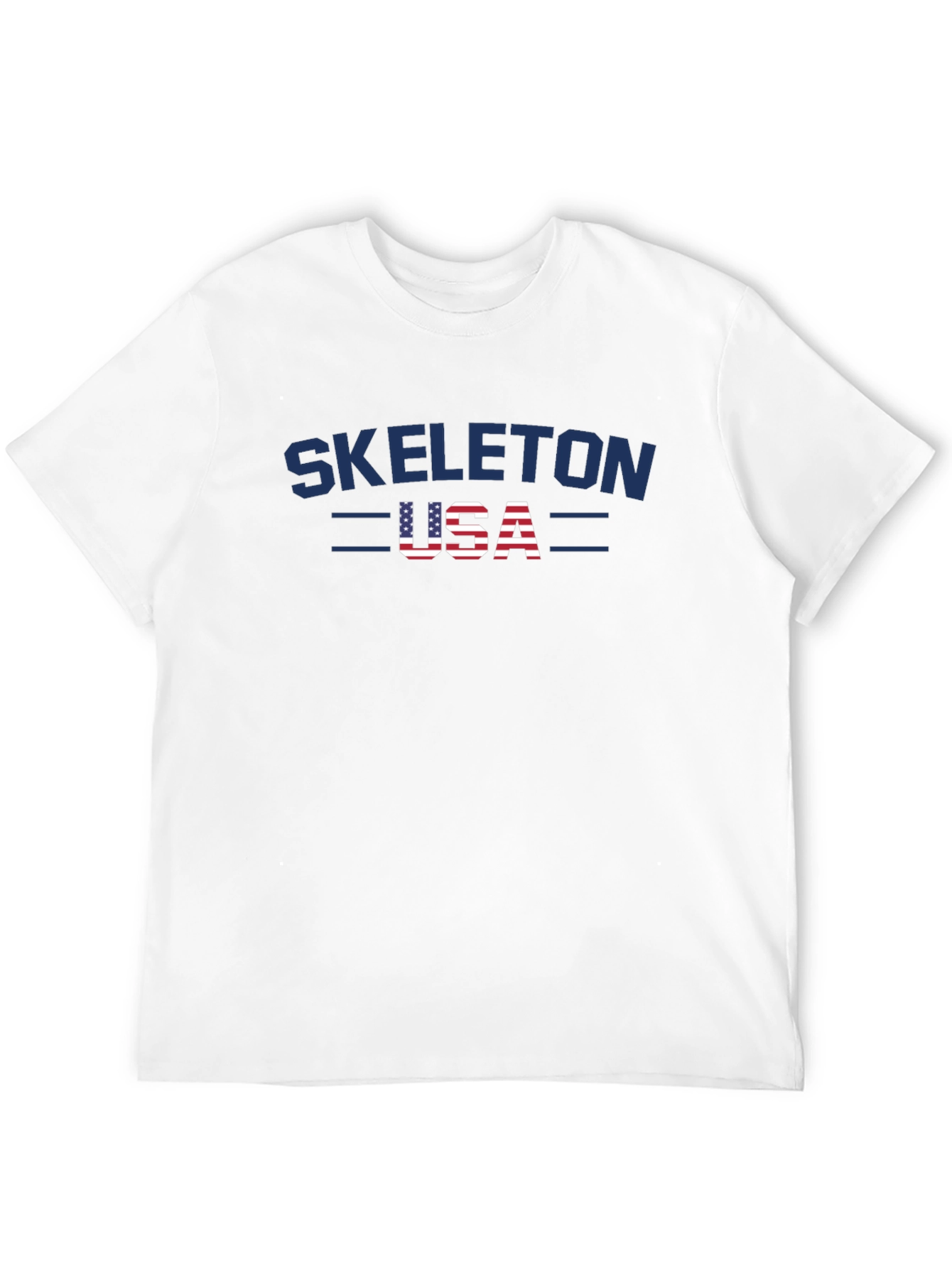 Skeleton USA T-Shirt - Patriotic Style