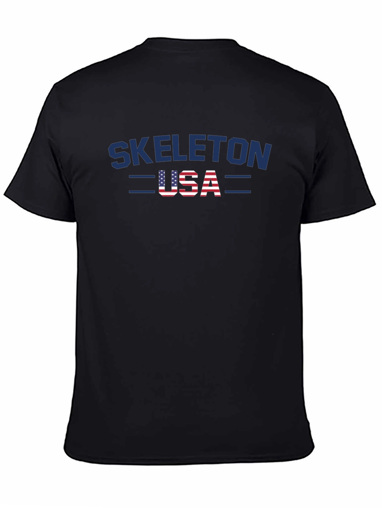 Skeleton USA T-Shirt - Patriotic Style