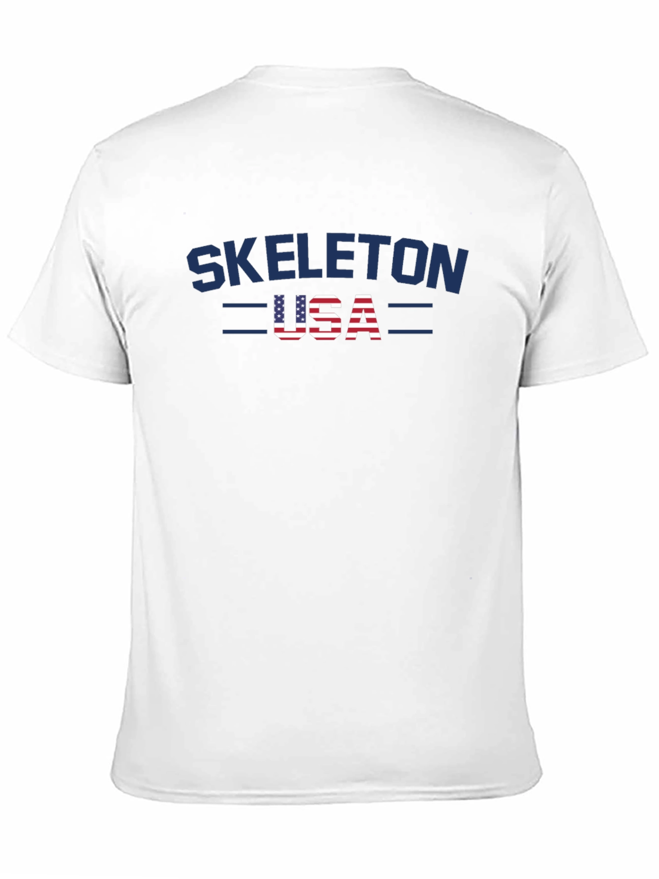 Skeleton USA T-Shirt - Patriotic Style