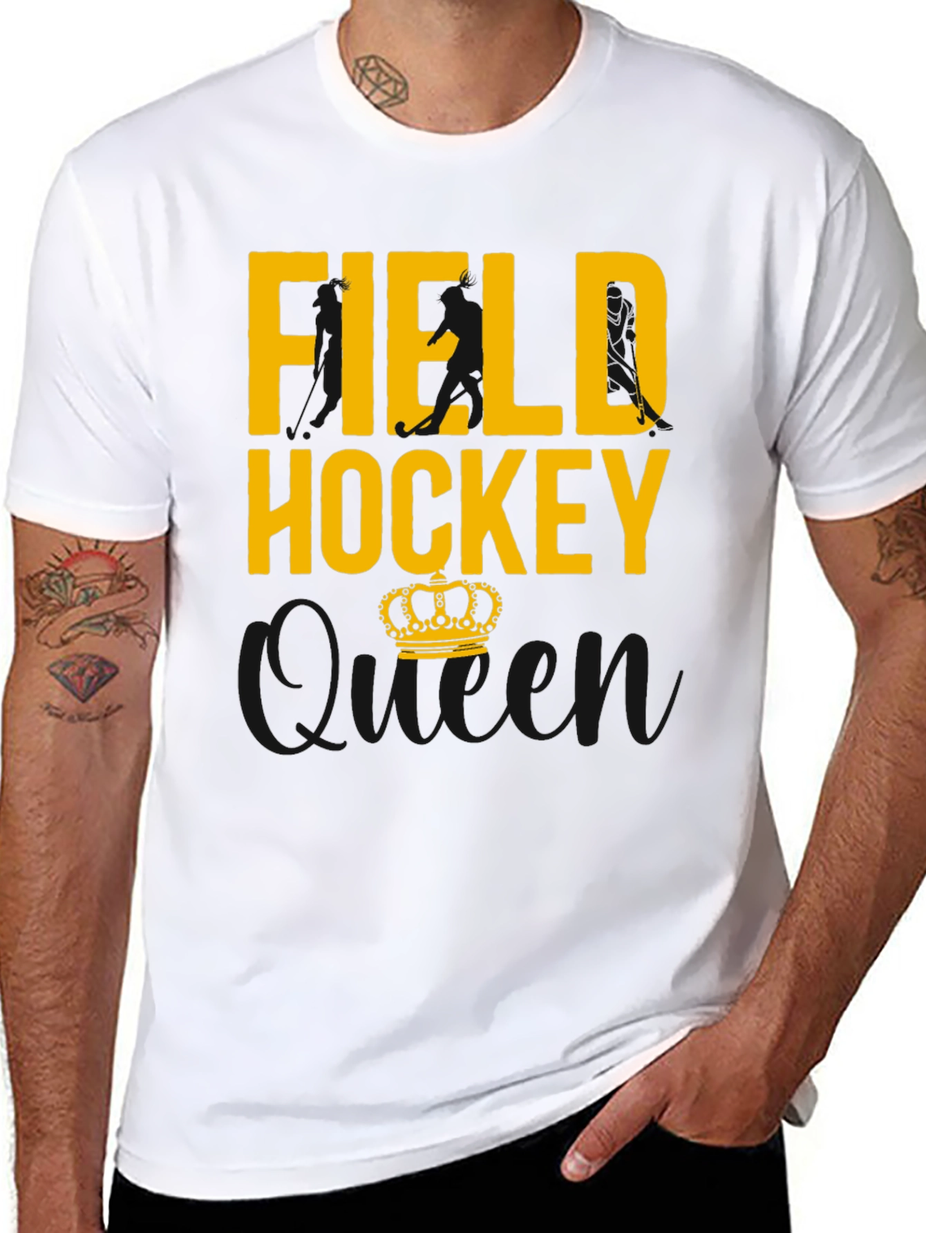 Field Hockey Queen Graphic T-Shirt