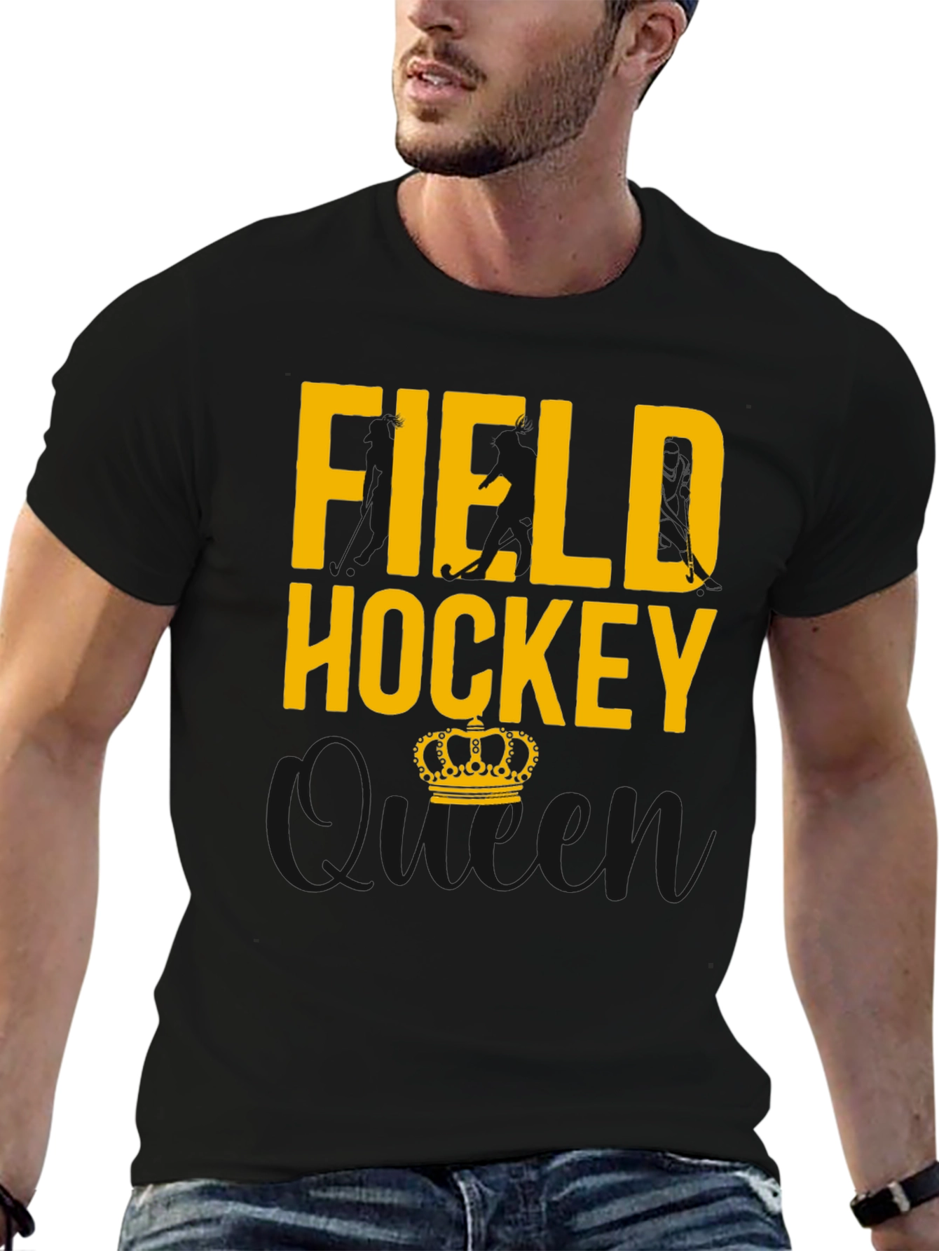 Field Hockey Queen Graphic T-Shirt