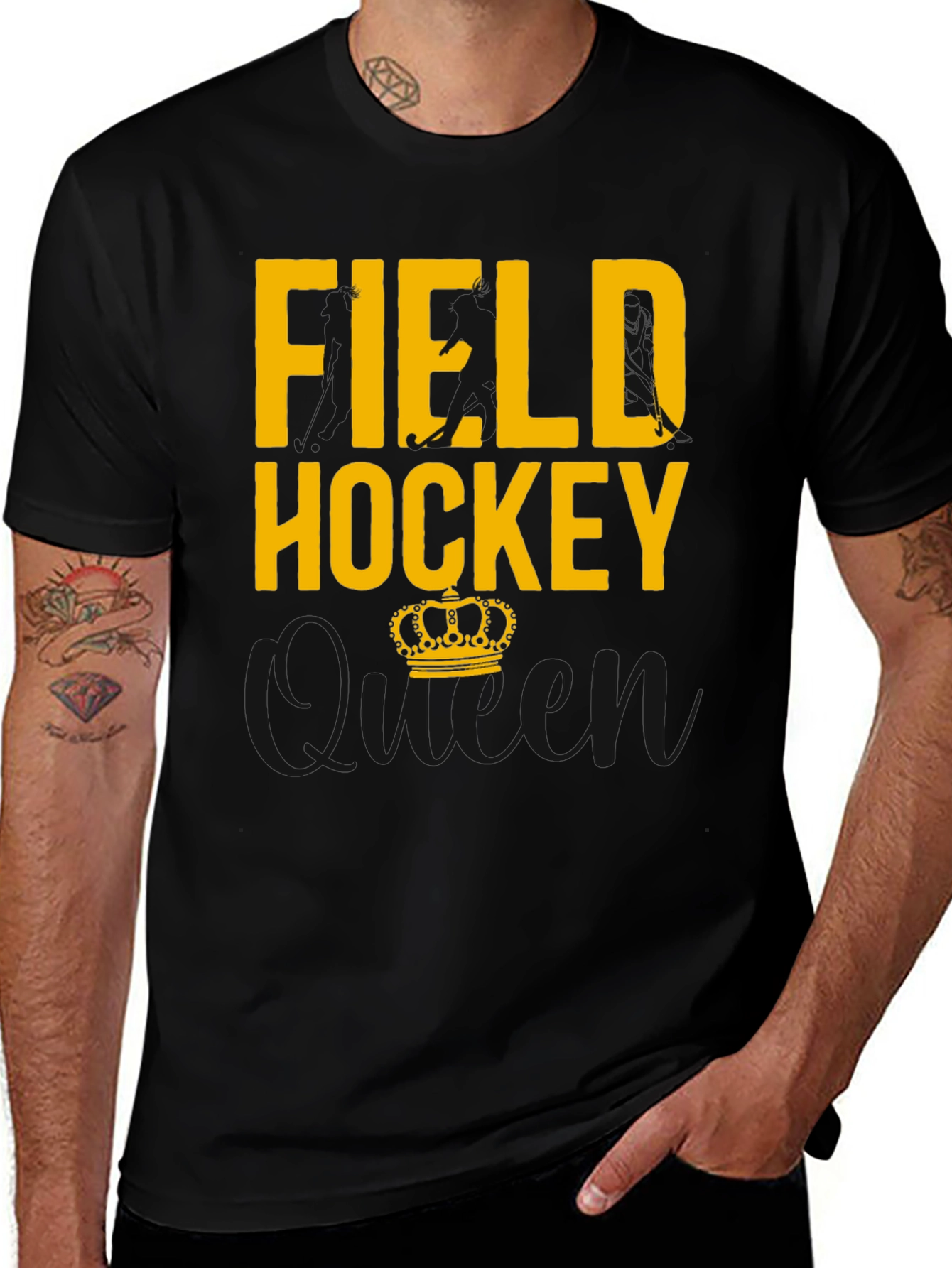 Field Hockey Queen Graphic T-Shirt