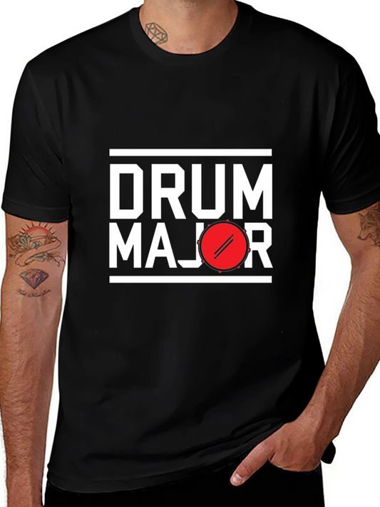 Drum Major Black Graphic Tee
