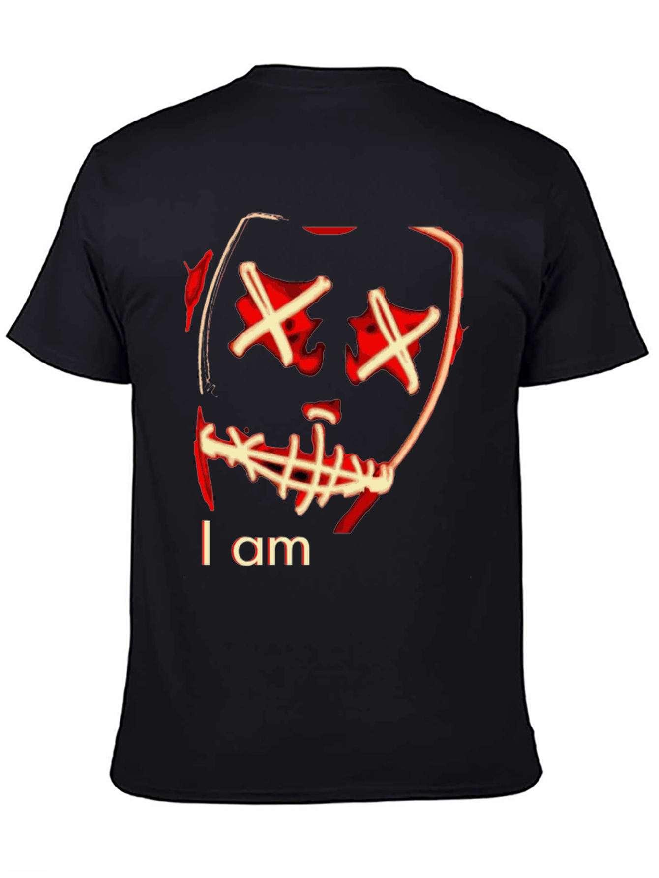 I Am Purge Mask Graphic T-Shirt