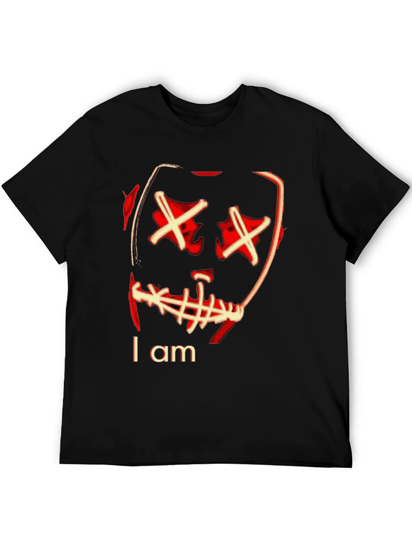 I Am Purge Mask Graphic T-Shirt