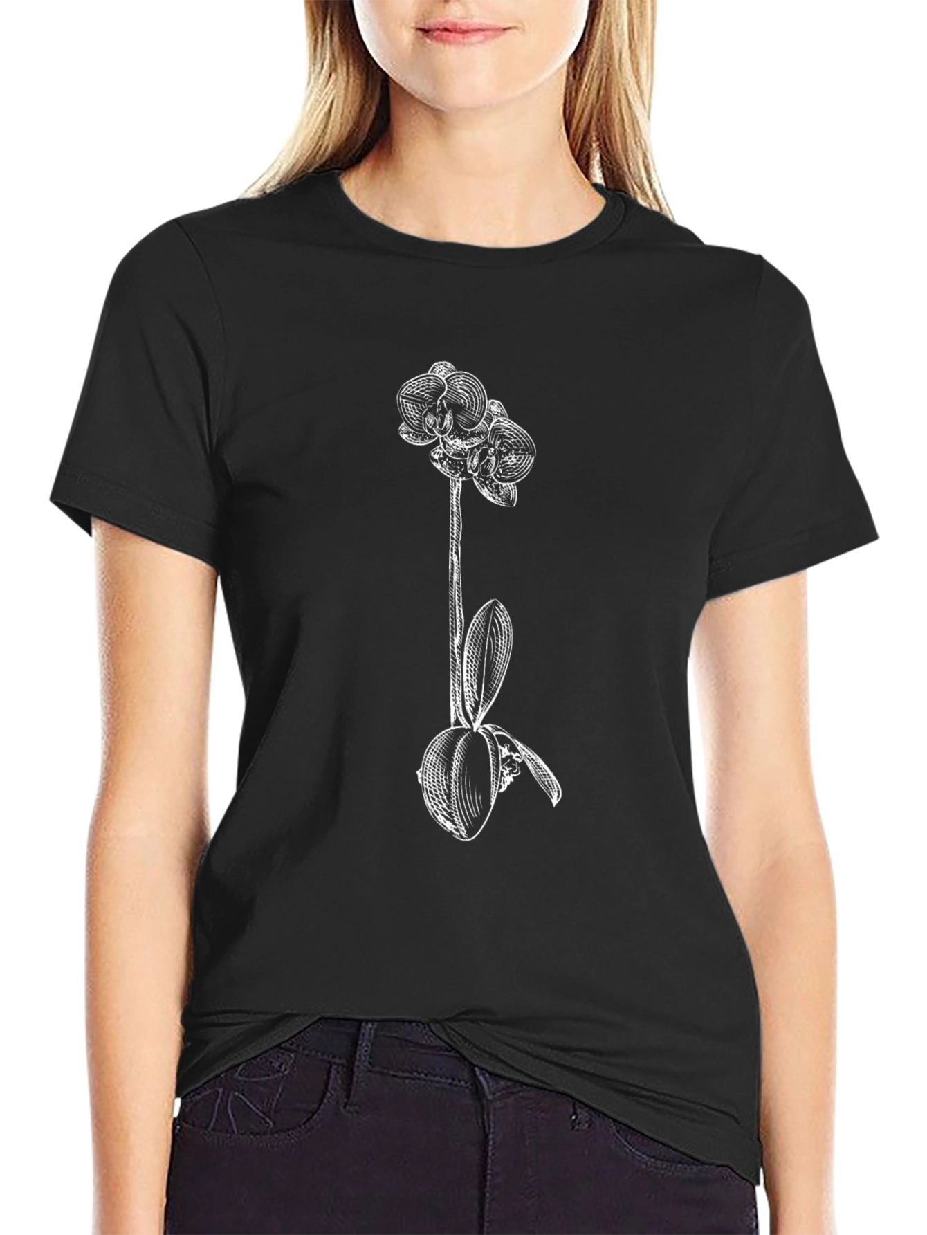 Black Orchid Graphic Tee