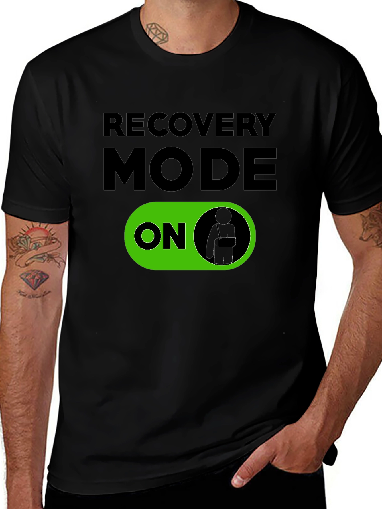 Recovery Mode ON T-Shirt - Injured Support