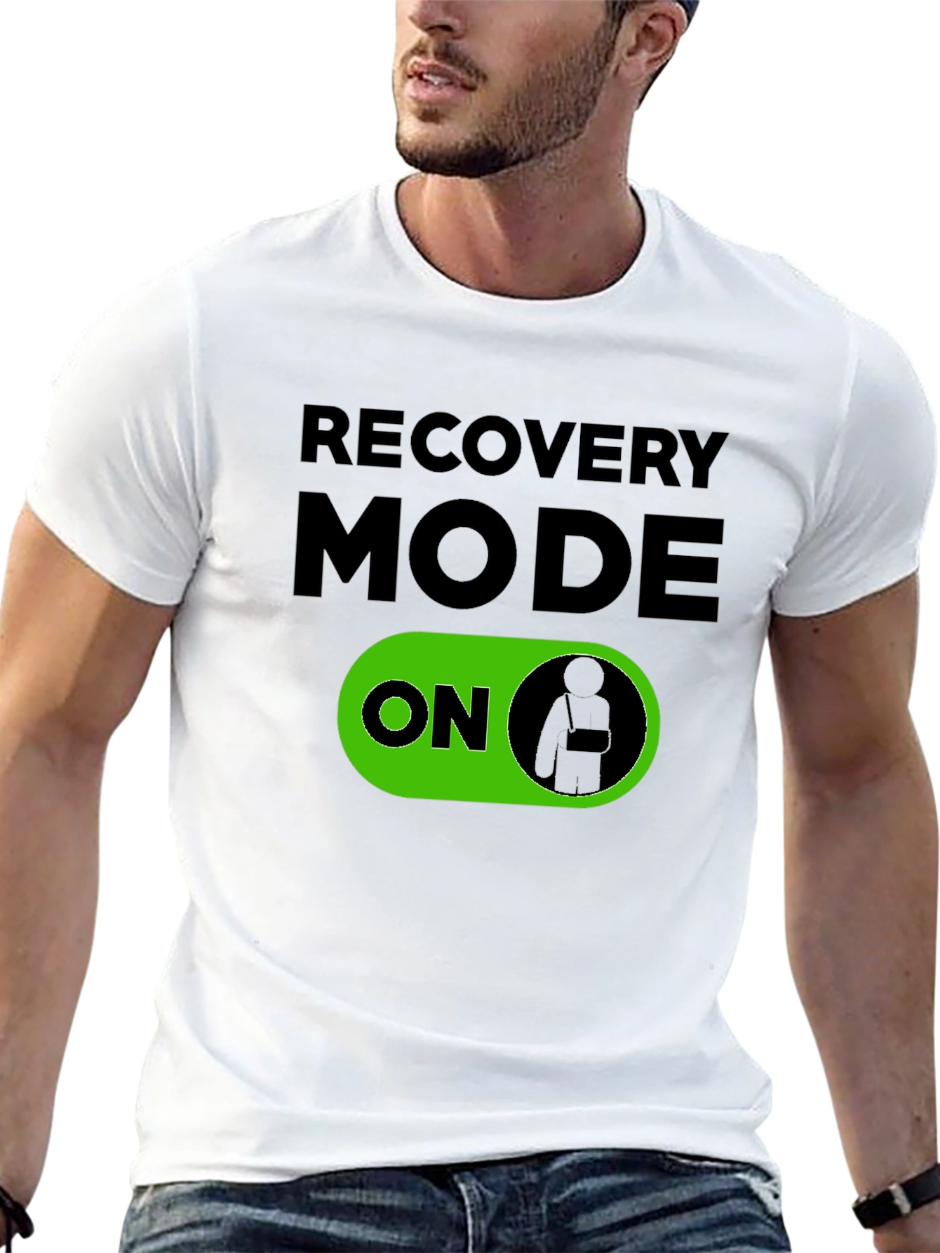 Recovery Mode ON T-Shirt - Injured Support