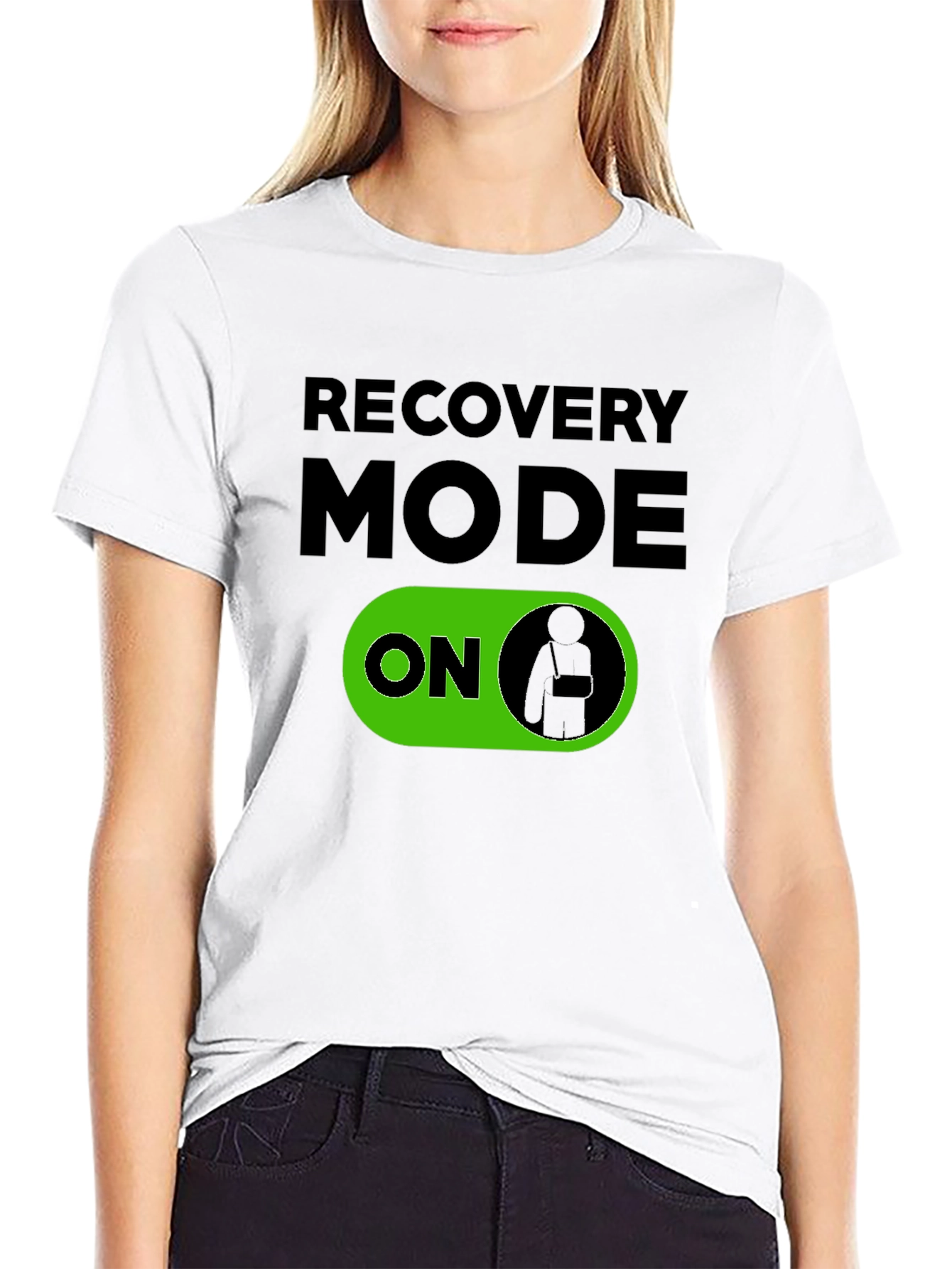 Recovery Mode ON T-Shirt - Injured Support
