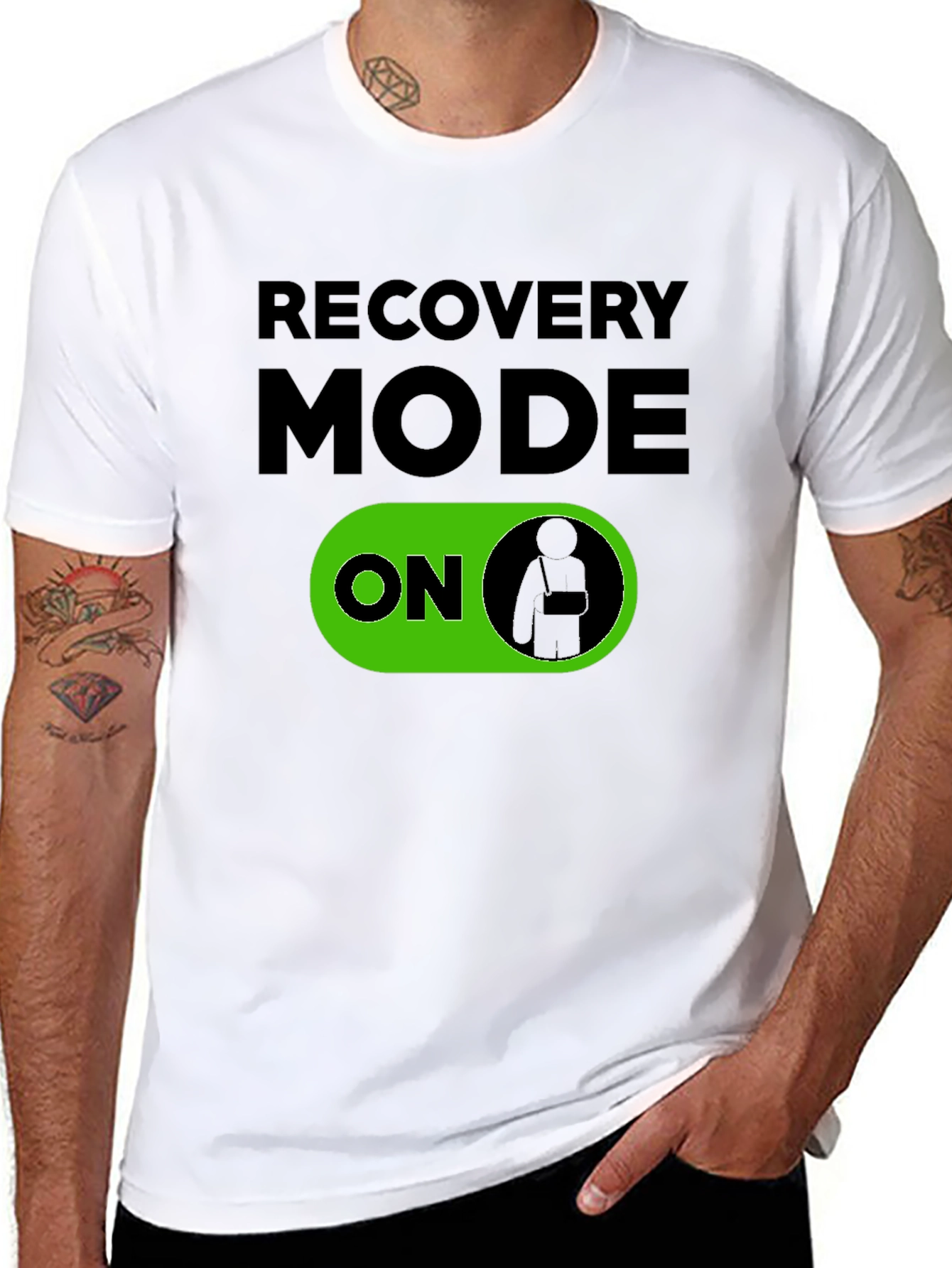 Recovery Mode ON T-Shirt - Injured Support