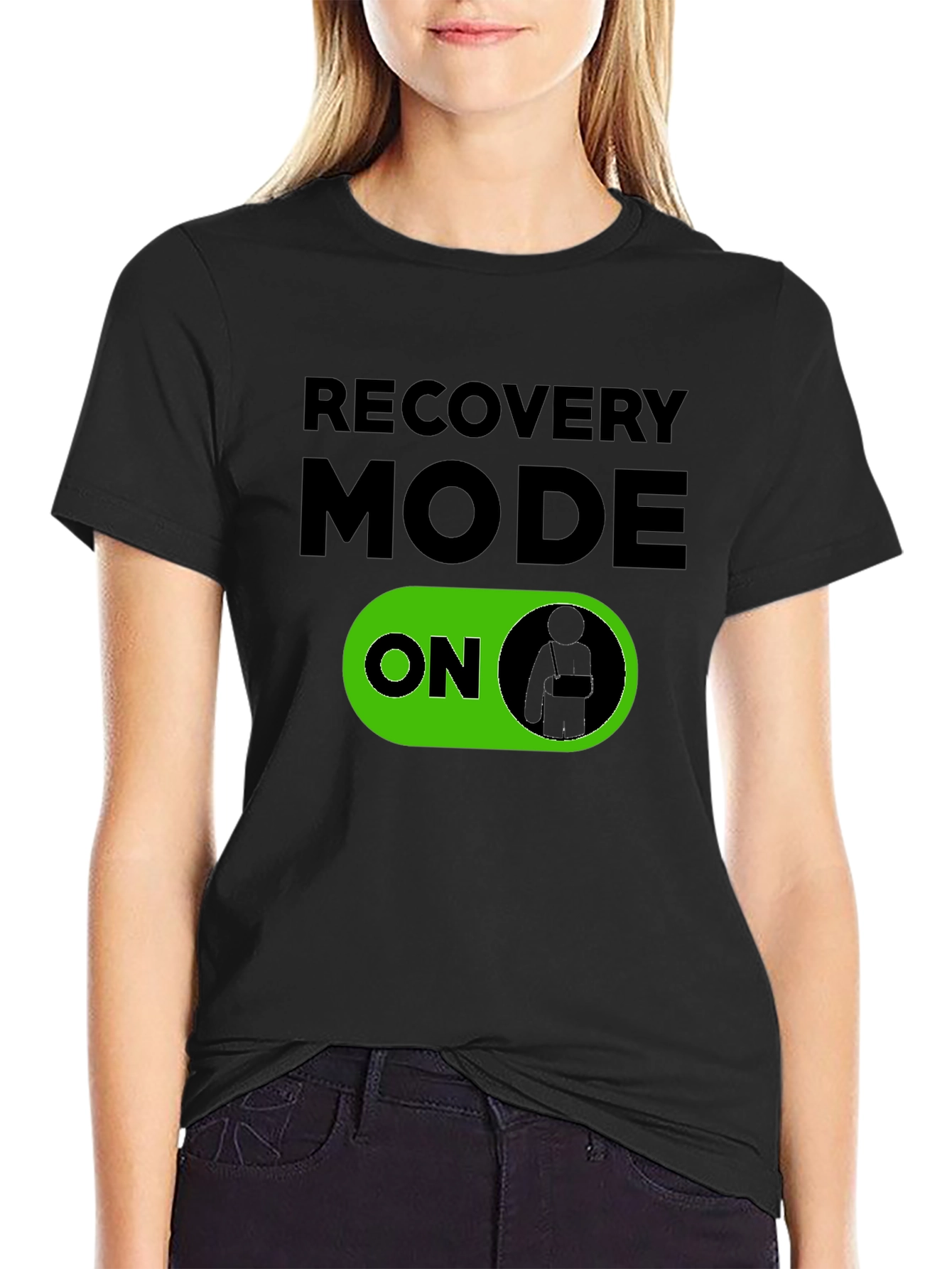 Recovery Mode ON T-Shirt - Injured Support