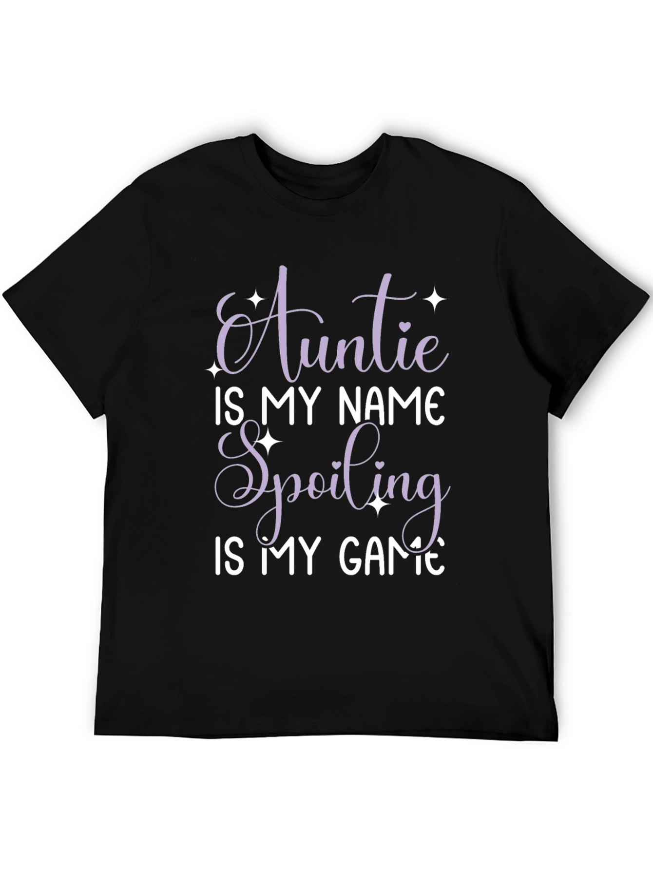 Auntie is my Name T-Shirt - Black
