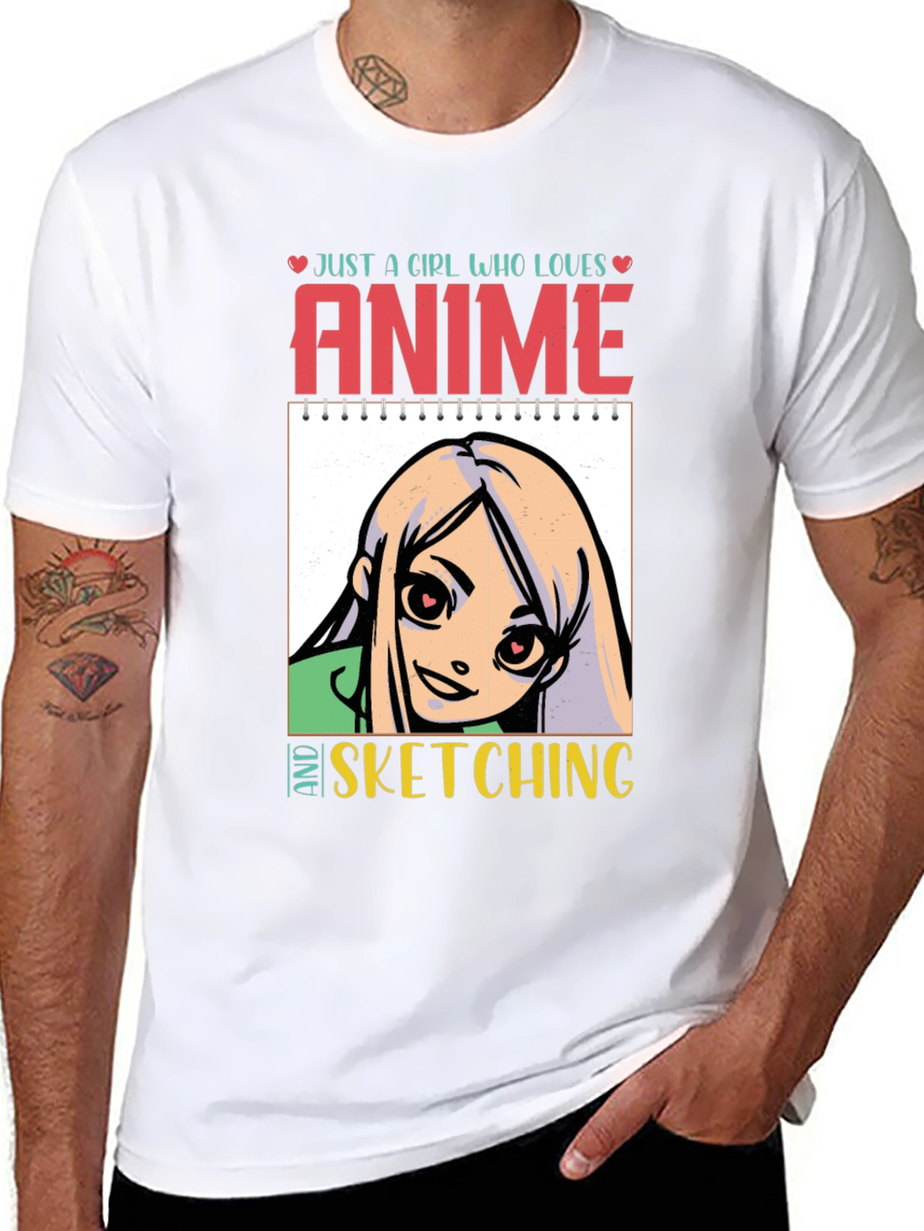 Anime & Sketching T-Shirt