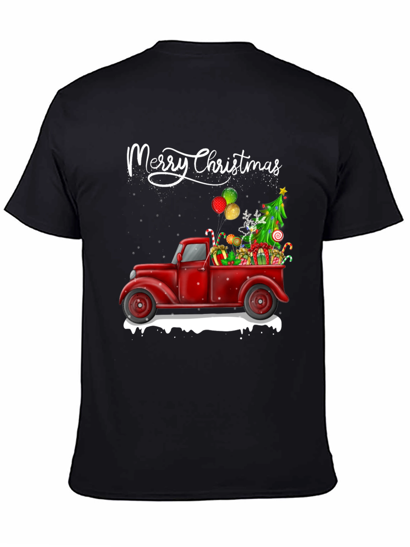 Merry Christmas Truck T-Shirt