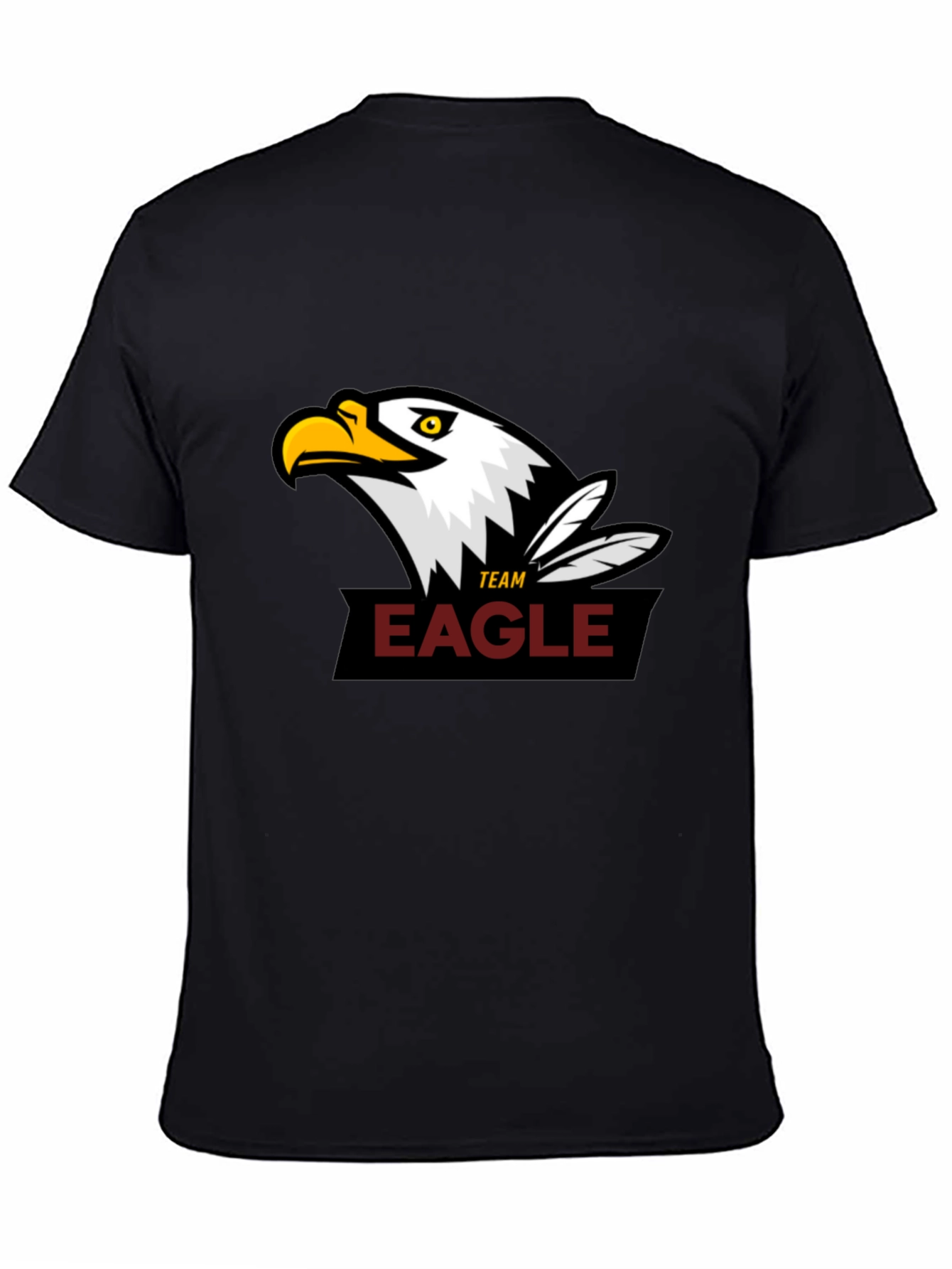 Team Eagle Black T-Shirt