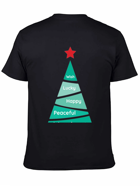 Festive Christmas Tree Wish T-Shirt