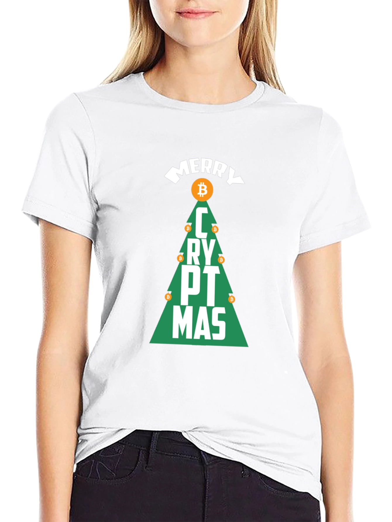 Merry Cryptmas Bitcoin T-Shirt
