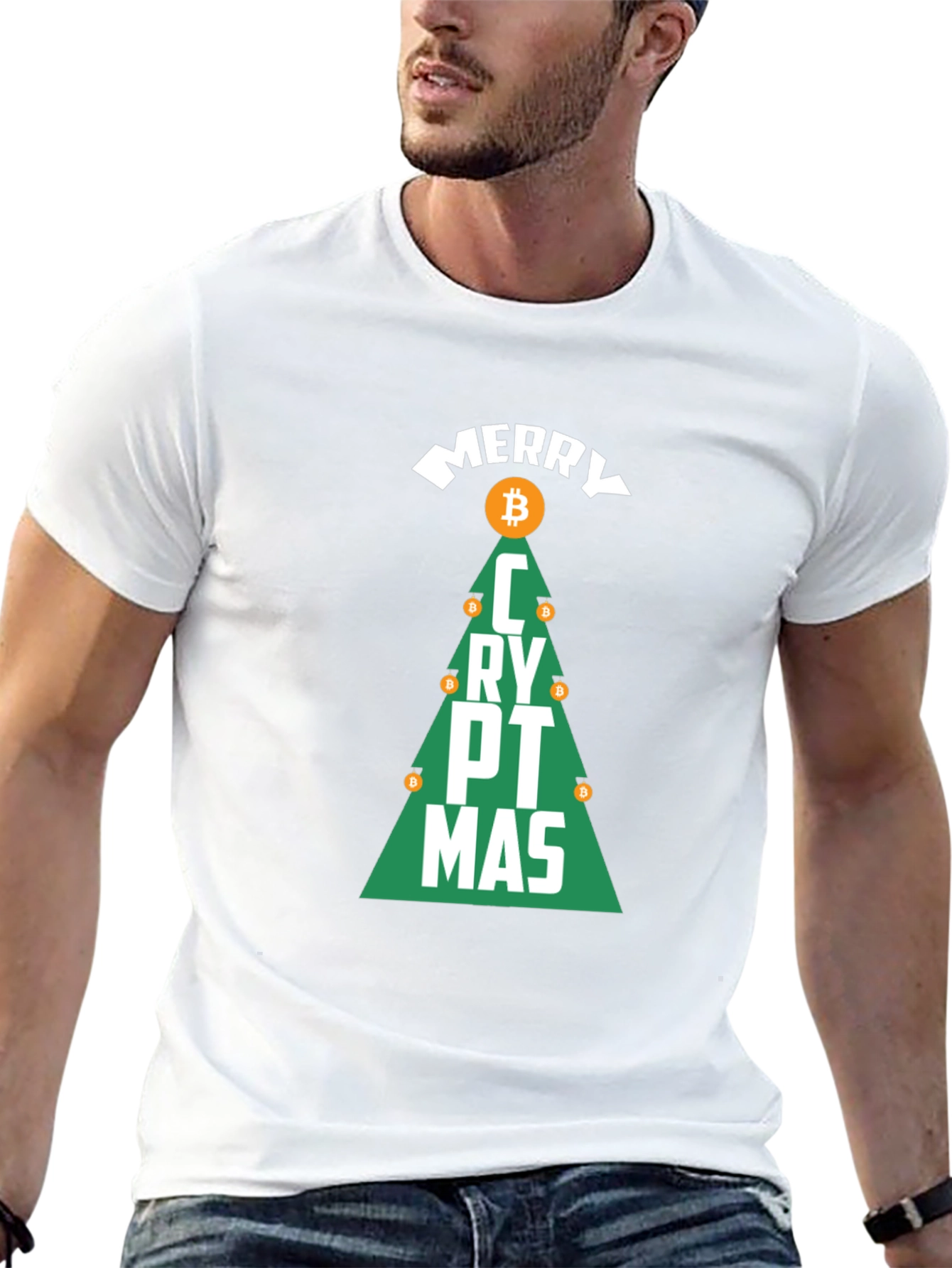 Merry Cryptmas Bitcoin T-Shirt