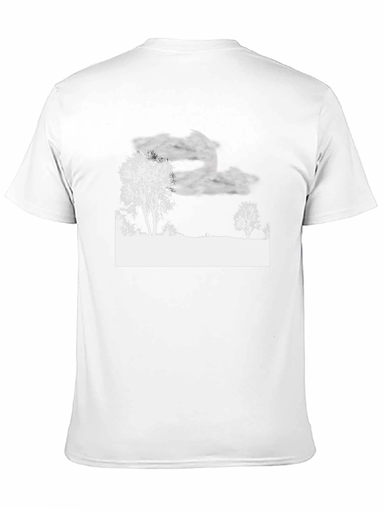Moonlit Trees Graphic Tee