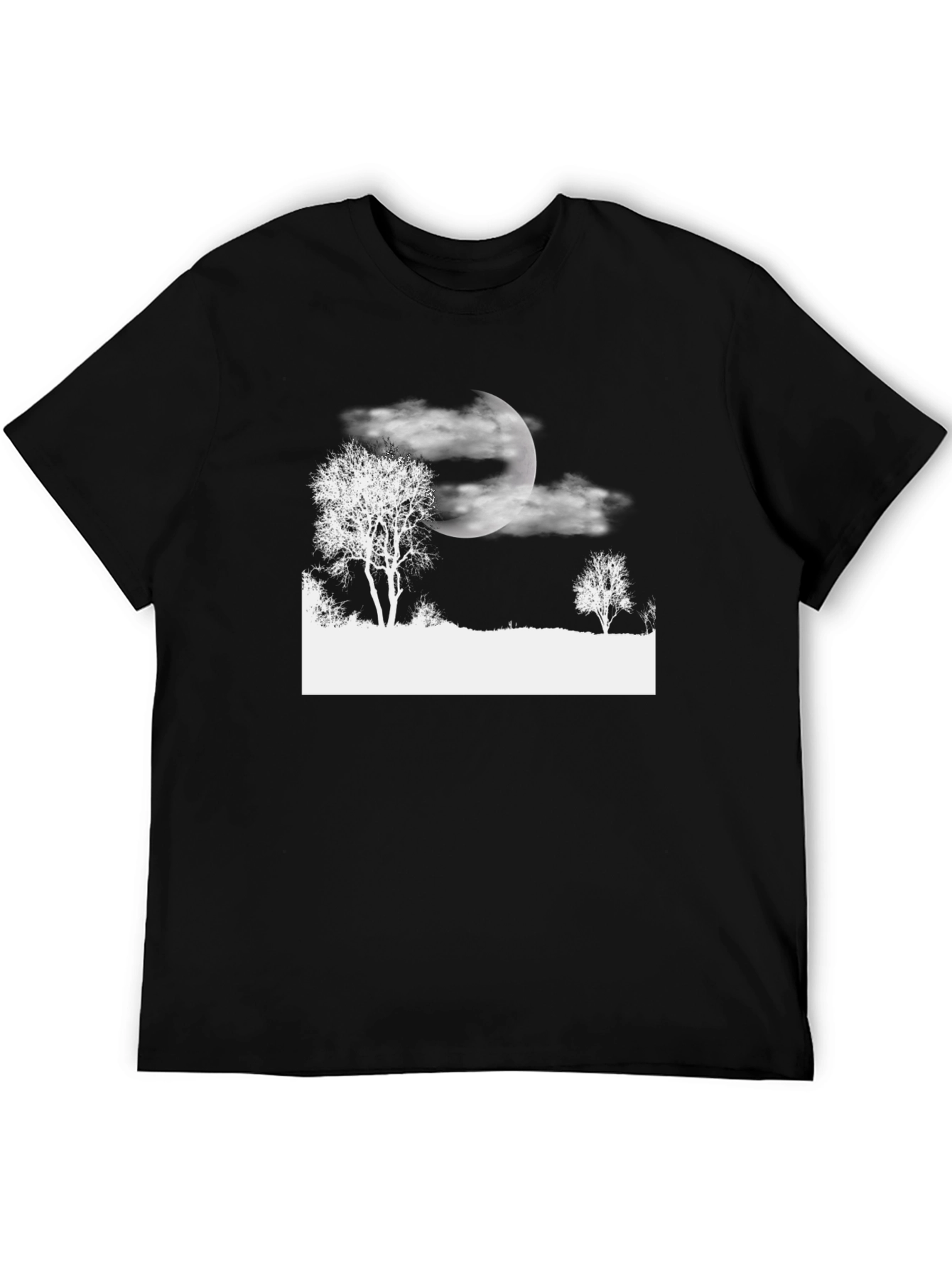 Moonlit Trees Graphic Tee