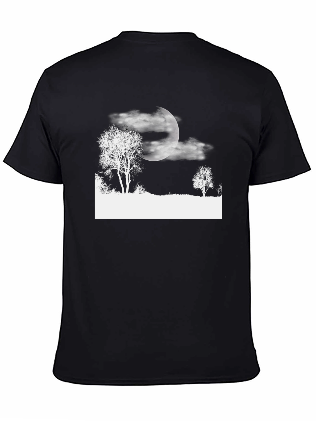 Moonlit Trees Graphic Tee