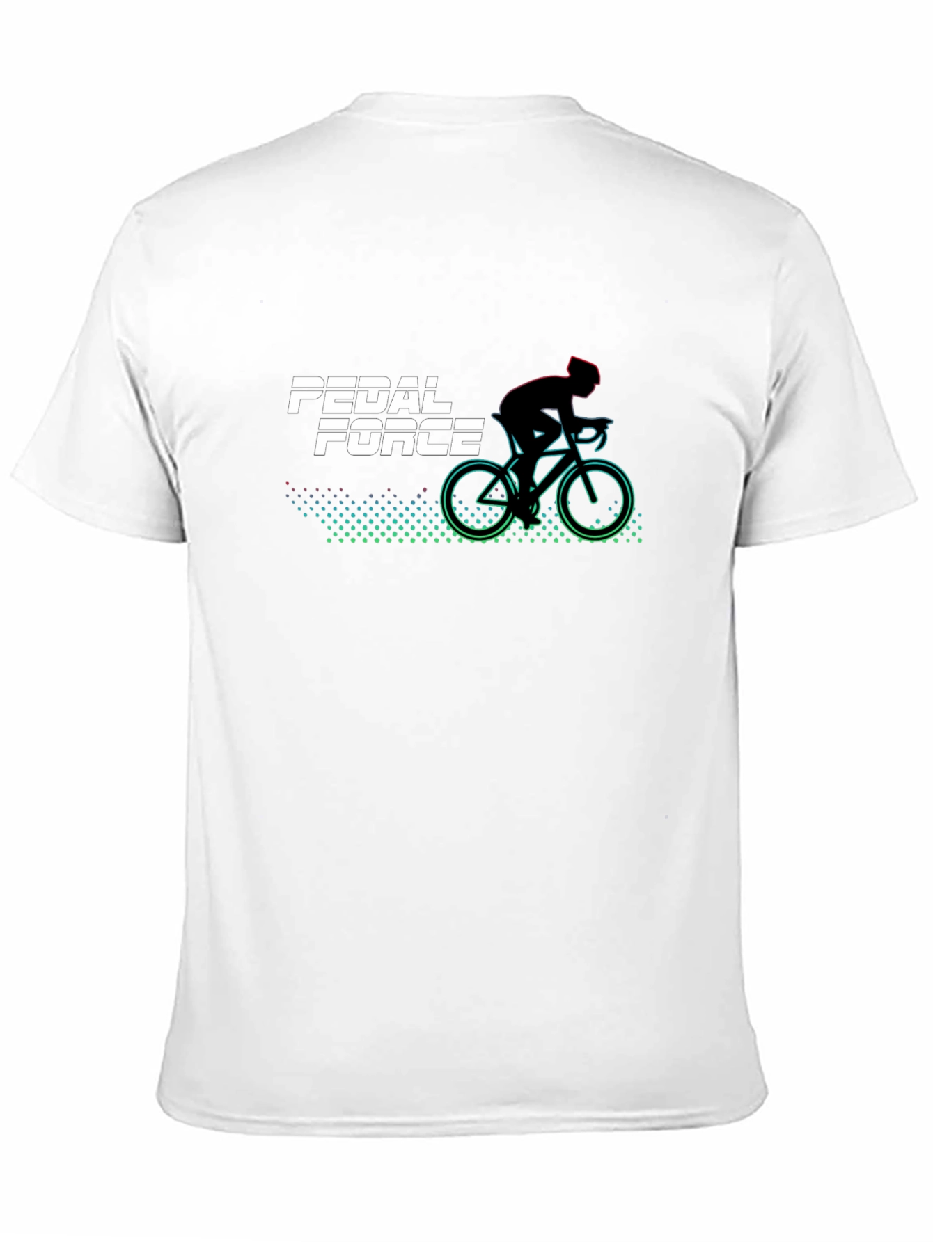 Pedal Force Graphic T-Shirt - Black Cycling Tee