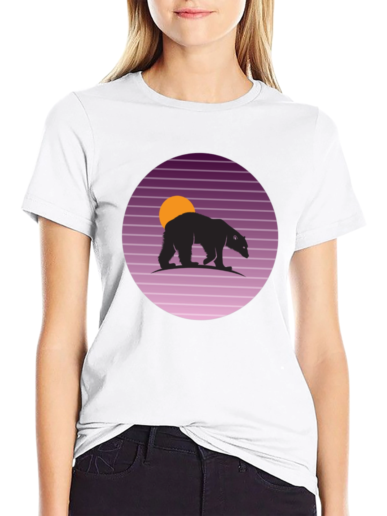 Retro Bear Graphic Tee