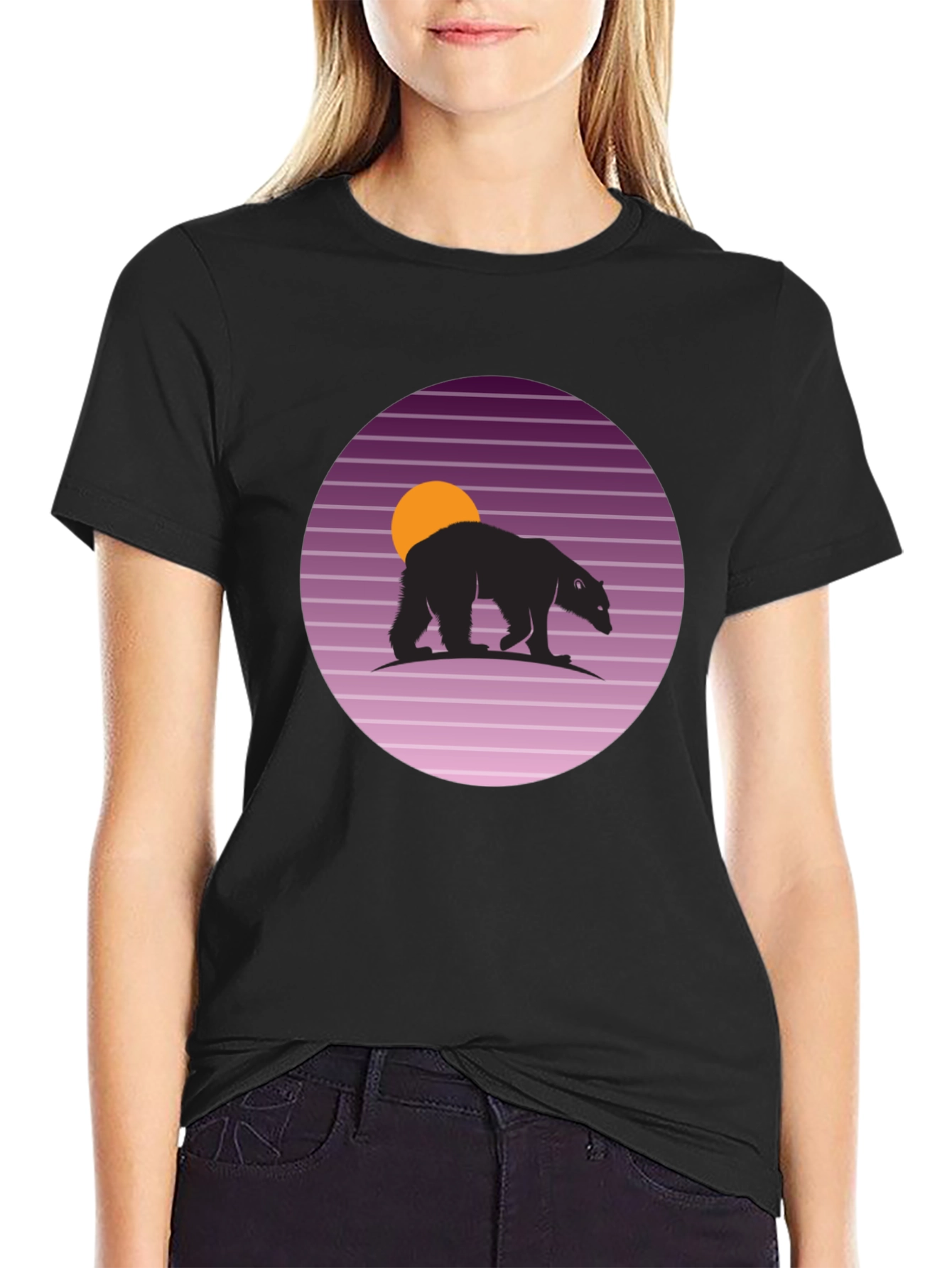 Retro Bear Graphic Tee