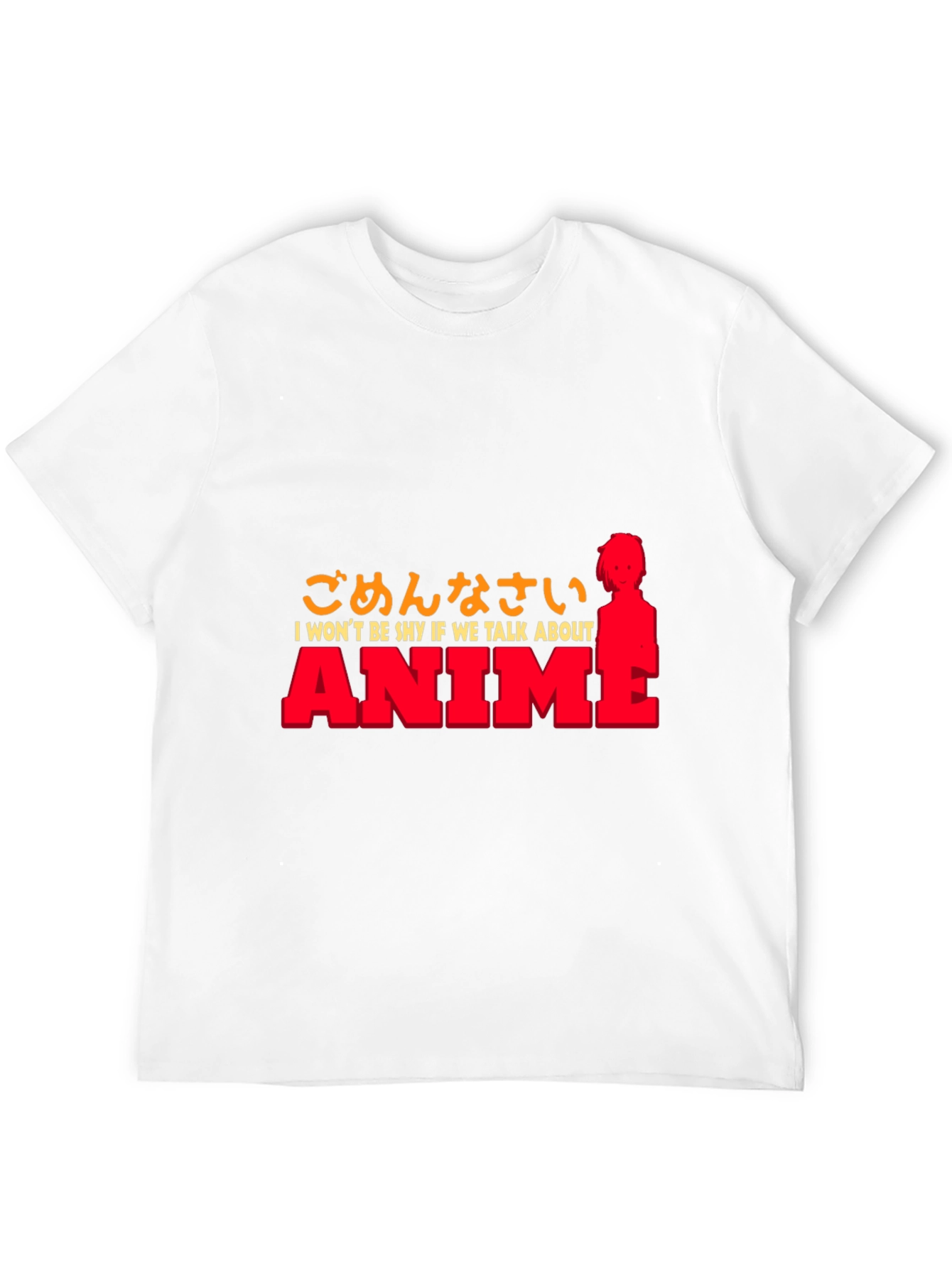Anime T-Shirt - I Wont Be Shy