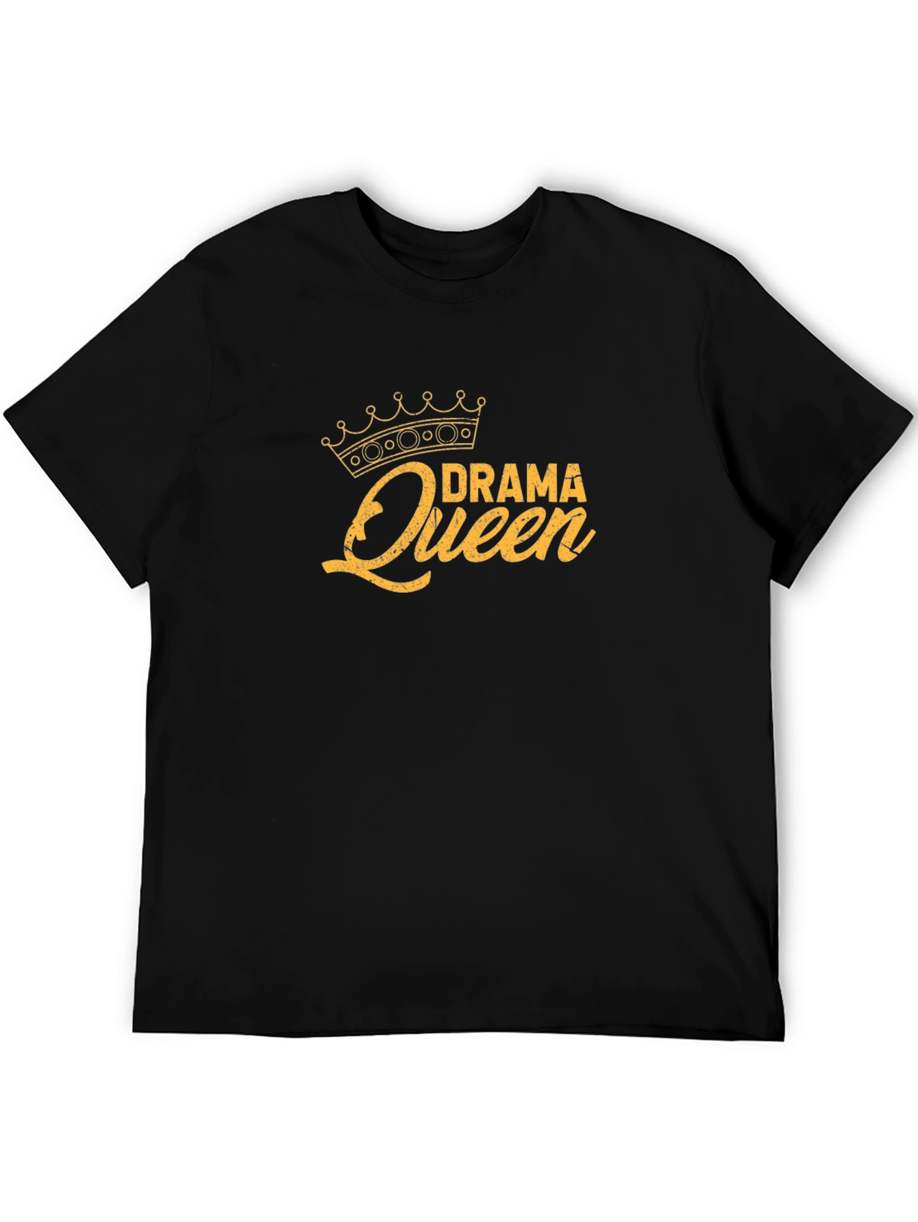 Drama Queen T-Shirt - Black Graphic Tee