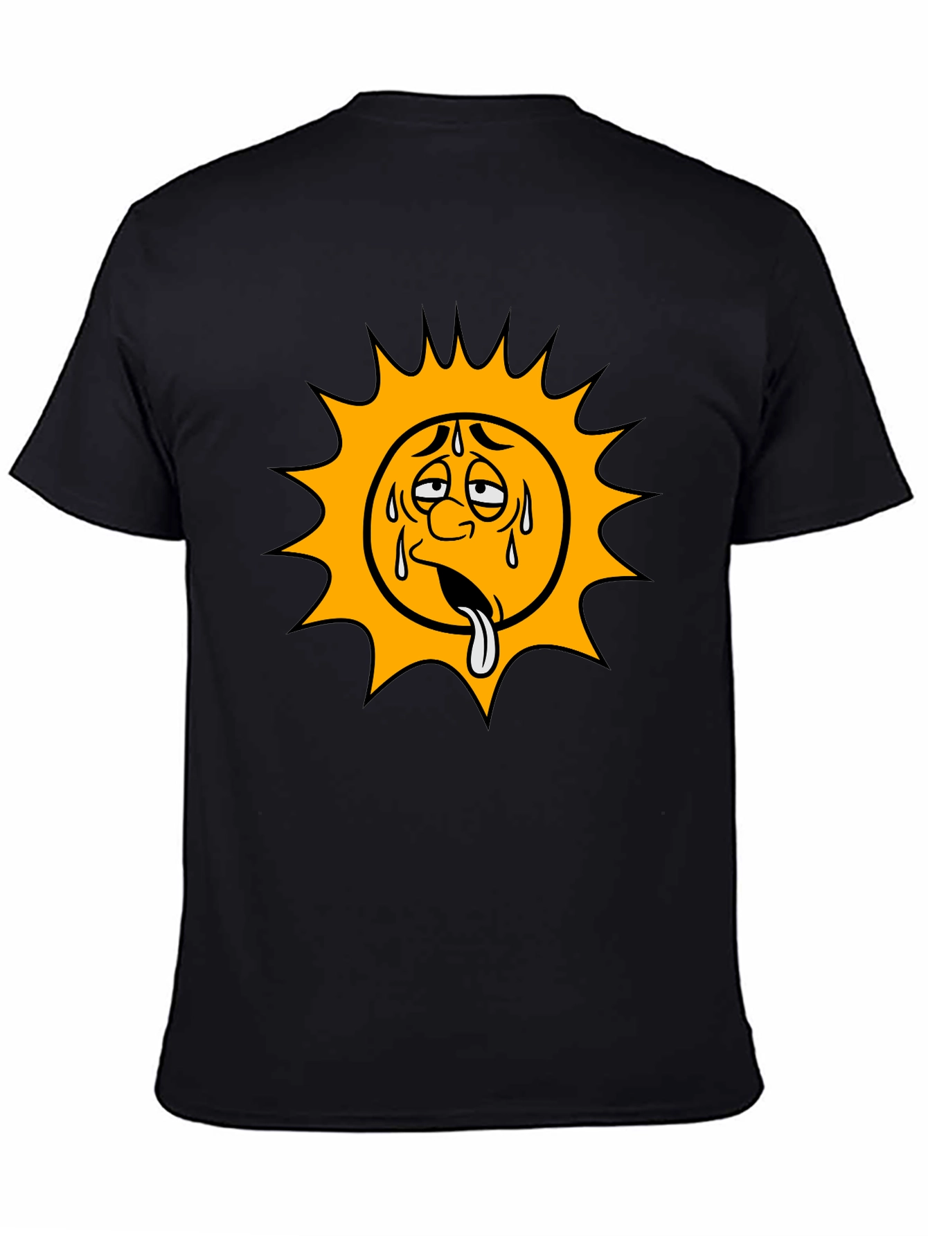 Funny Sun Cartoon Graphic T-Shirt