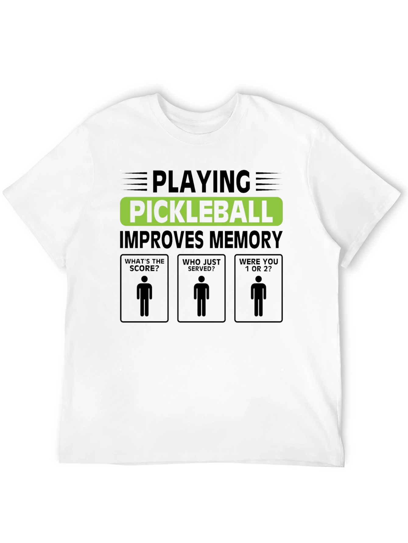 Pickleball Memory T-Shirt - Funny Pickleball Tee