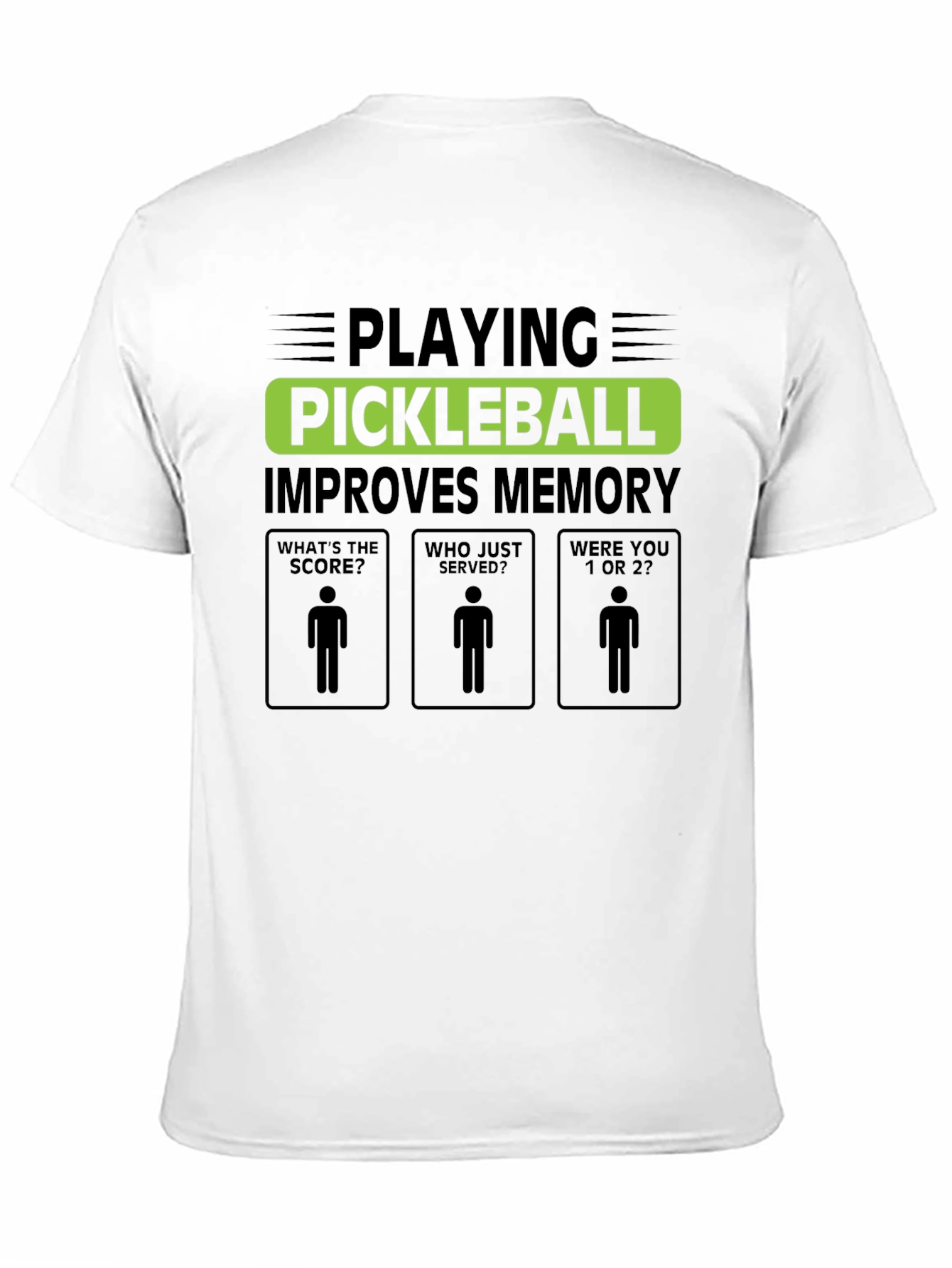 Pickleball Memory T-Shirt - Funny Pickleball Tee