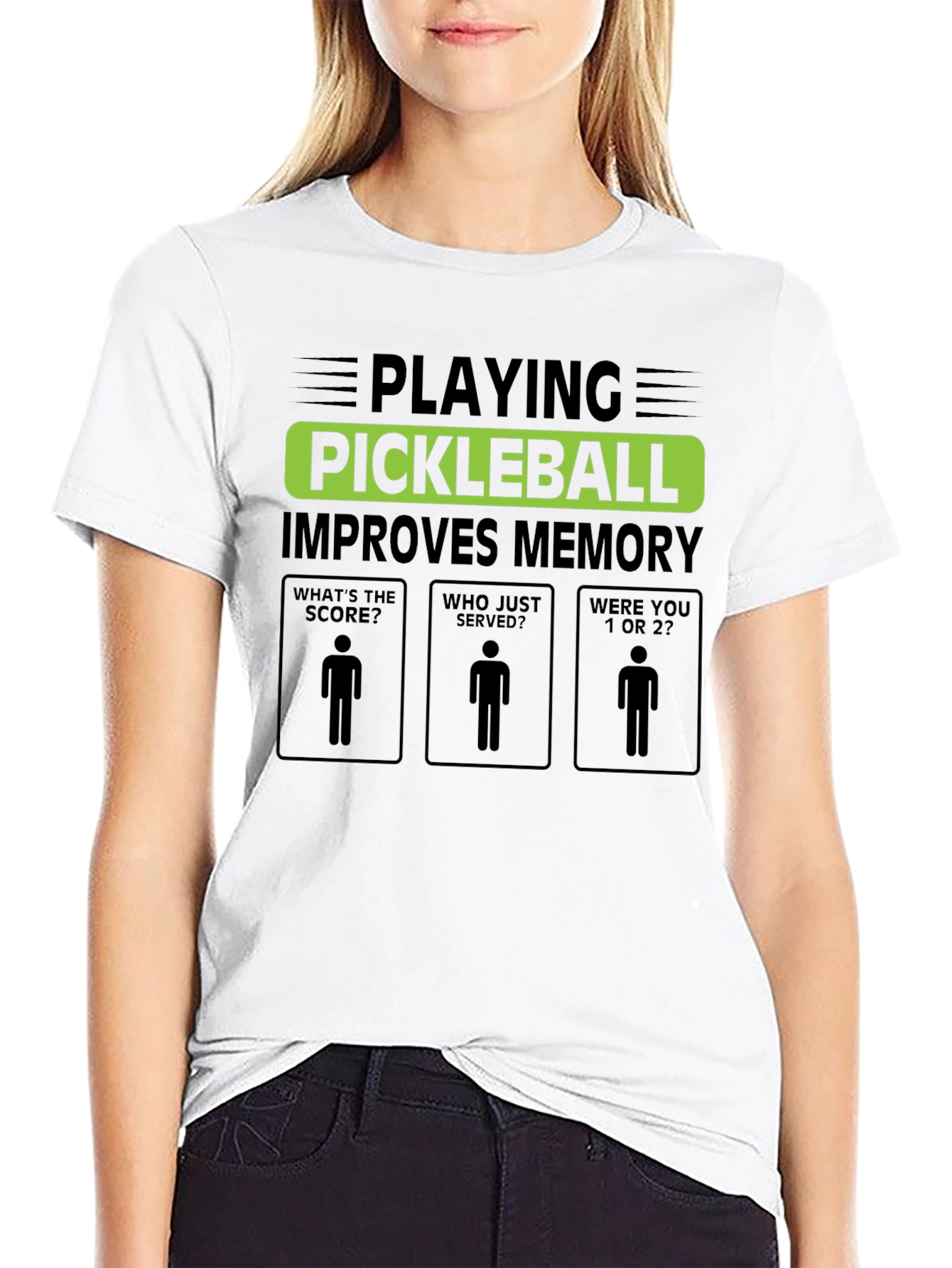Pickleball Memory T-Shirt - Funny Pickleball Tee