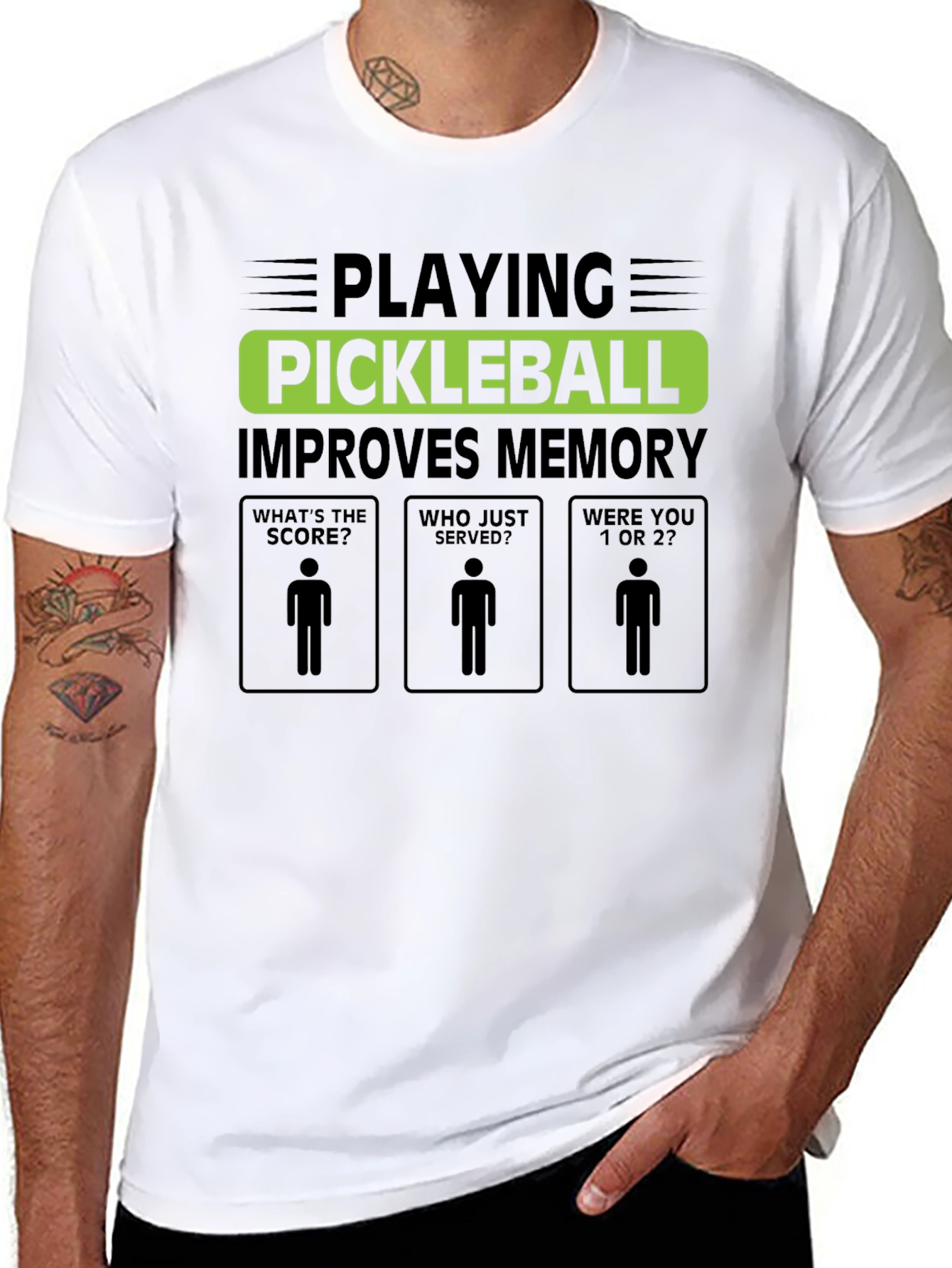 Pickleball Memory T-Shirt - Funny Pickleball Tee