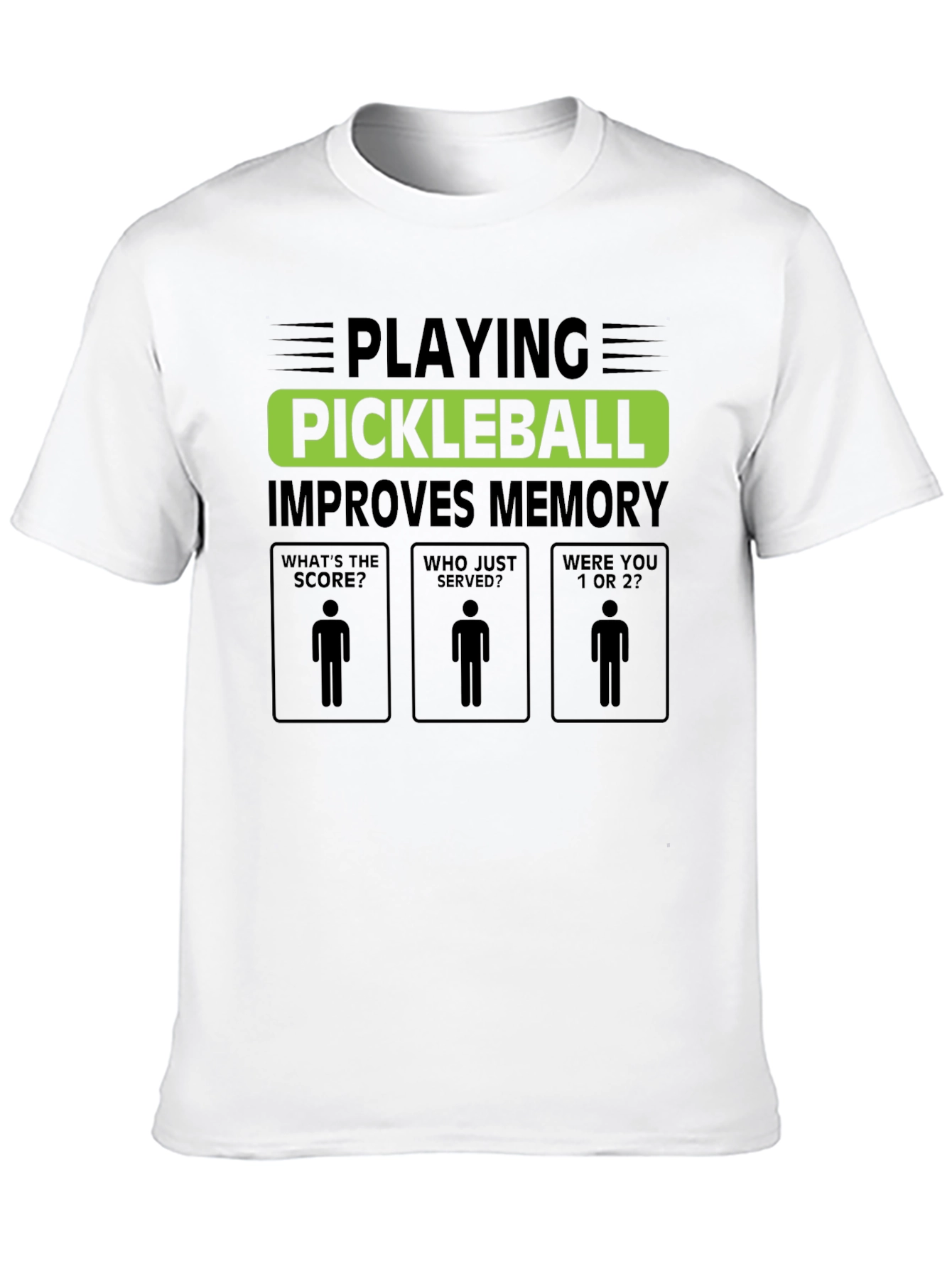 Pickleball Memory T-Shirt - Funny Pickleball Tee