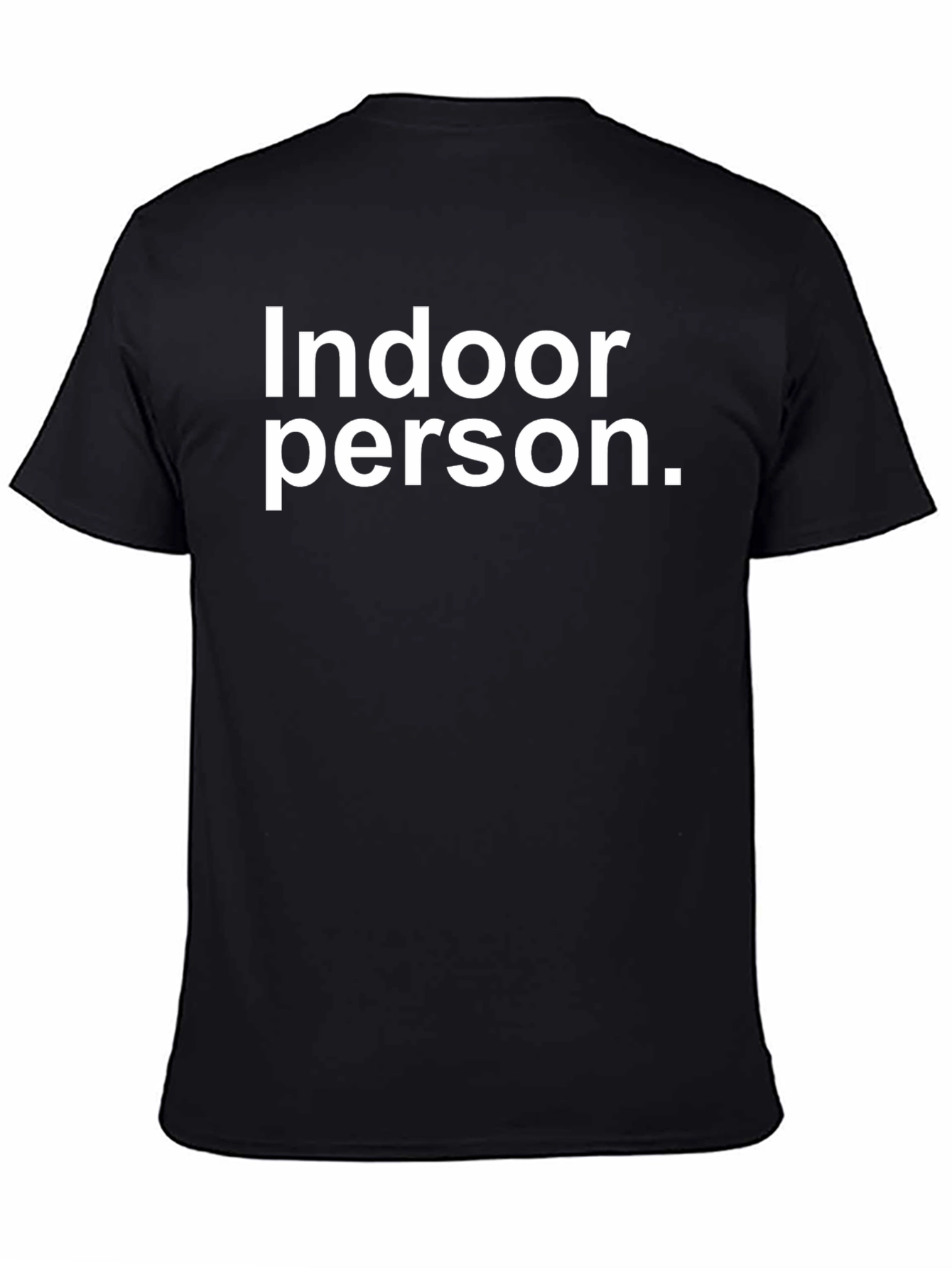 Indoor Person Graphic Tee - Comfy & Stylish