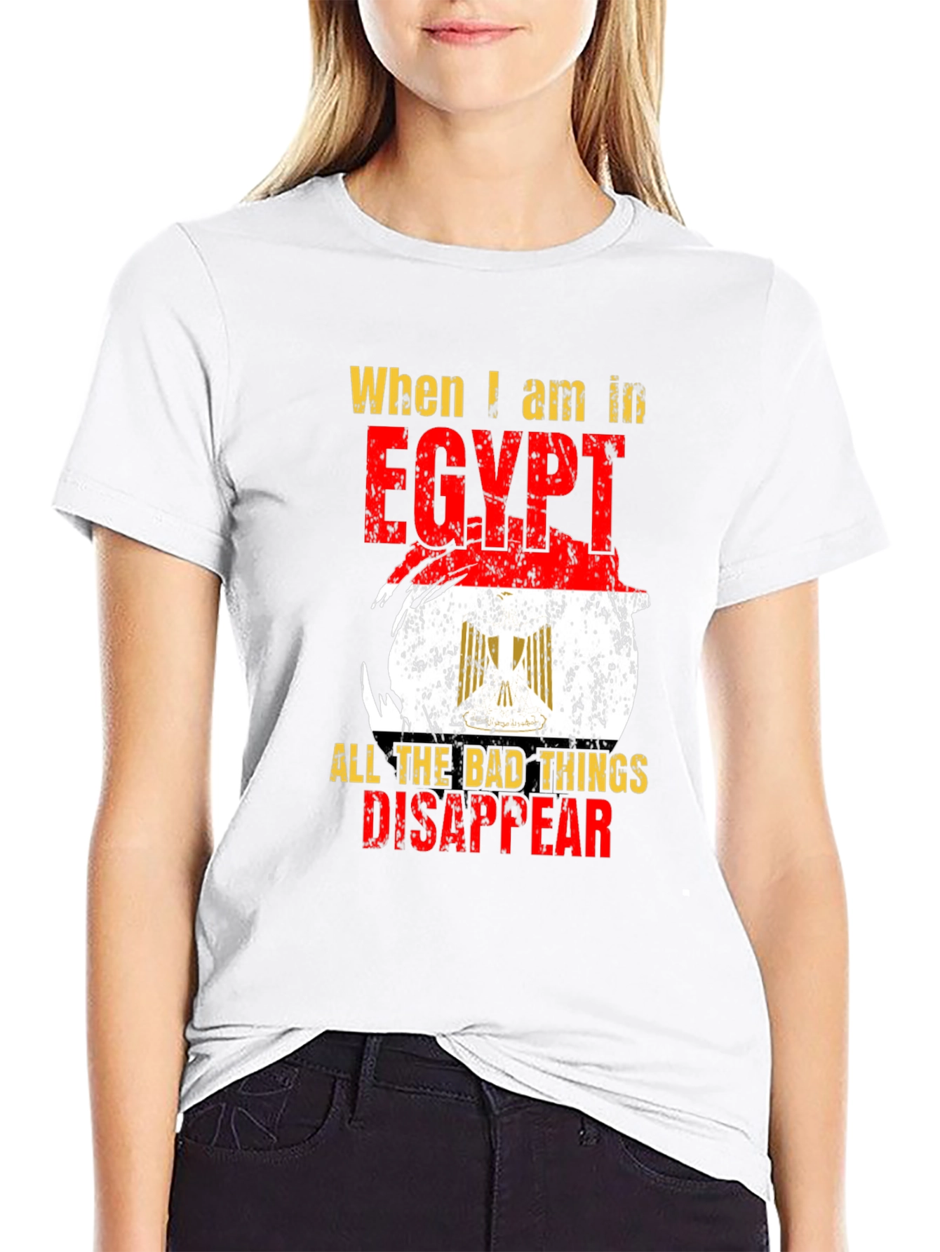 Egypt Pride T-Shirt - All Bad Things Disappear