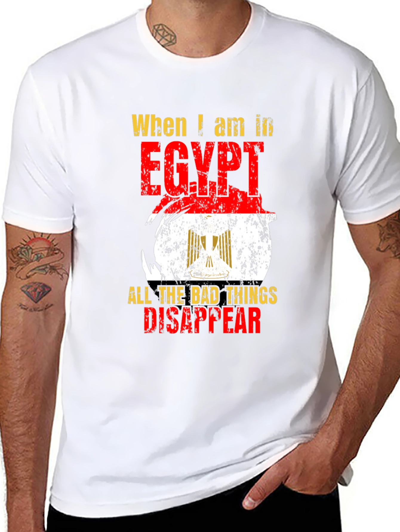 Egypt Pride T-Shirt - All Bad Things Disappear