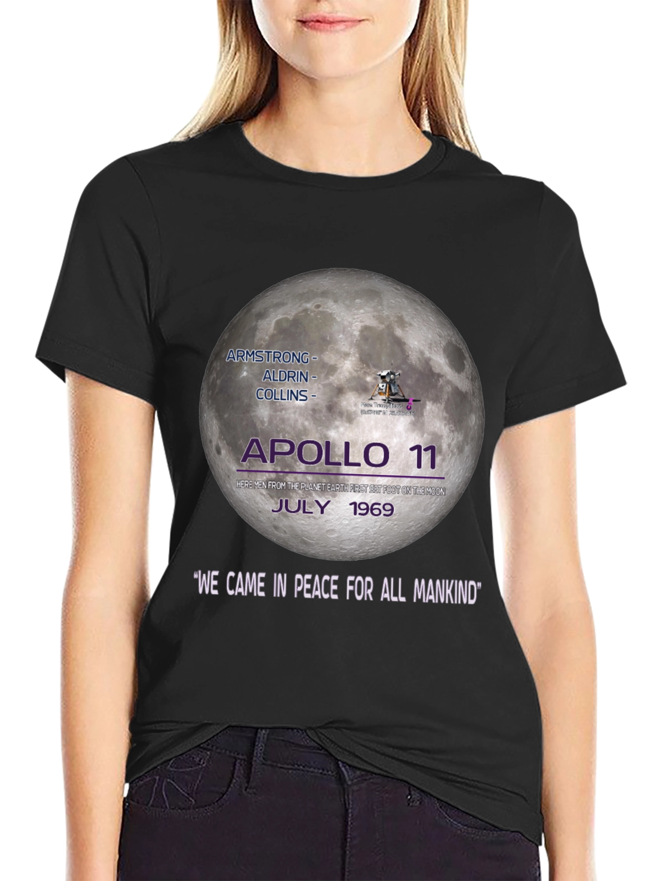 Apollo 11 Moon Landing Graphic T-Shirt
