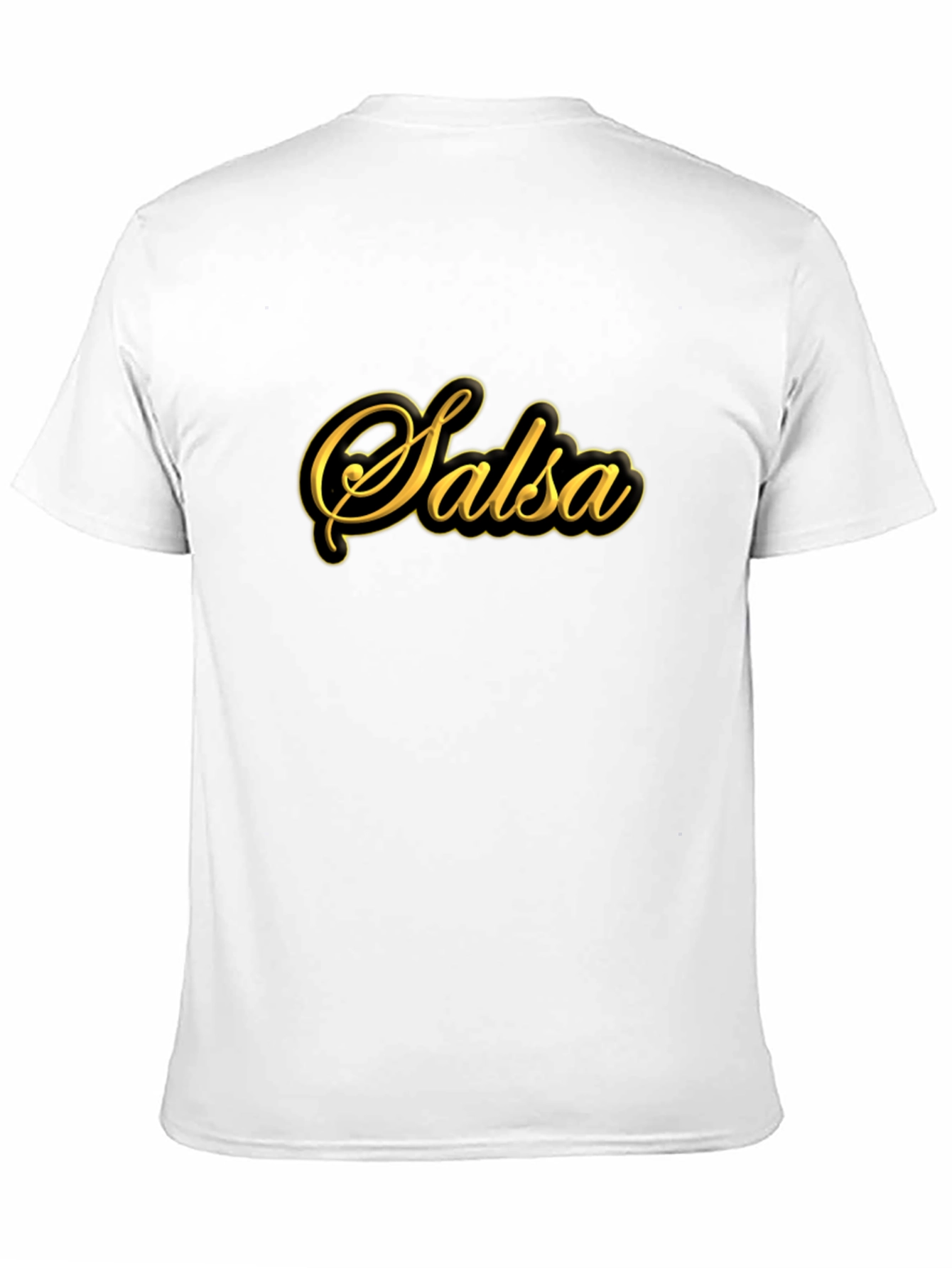 Salsa Dance T-Shirt - Black Cotton Blend Tee