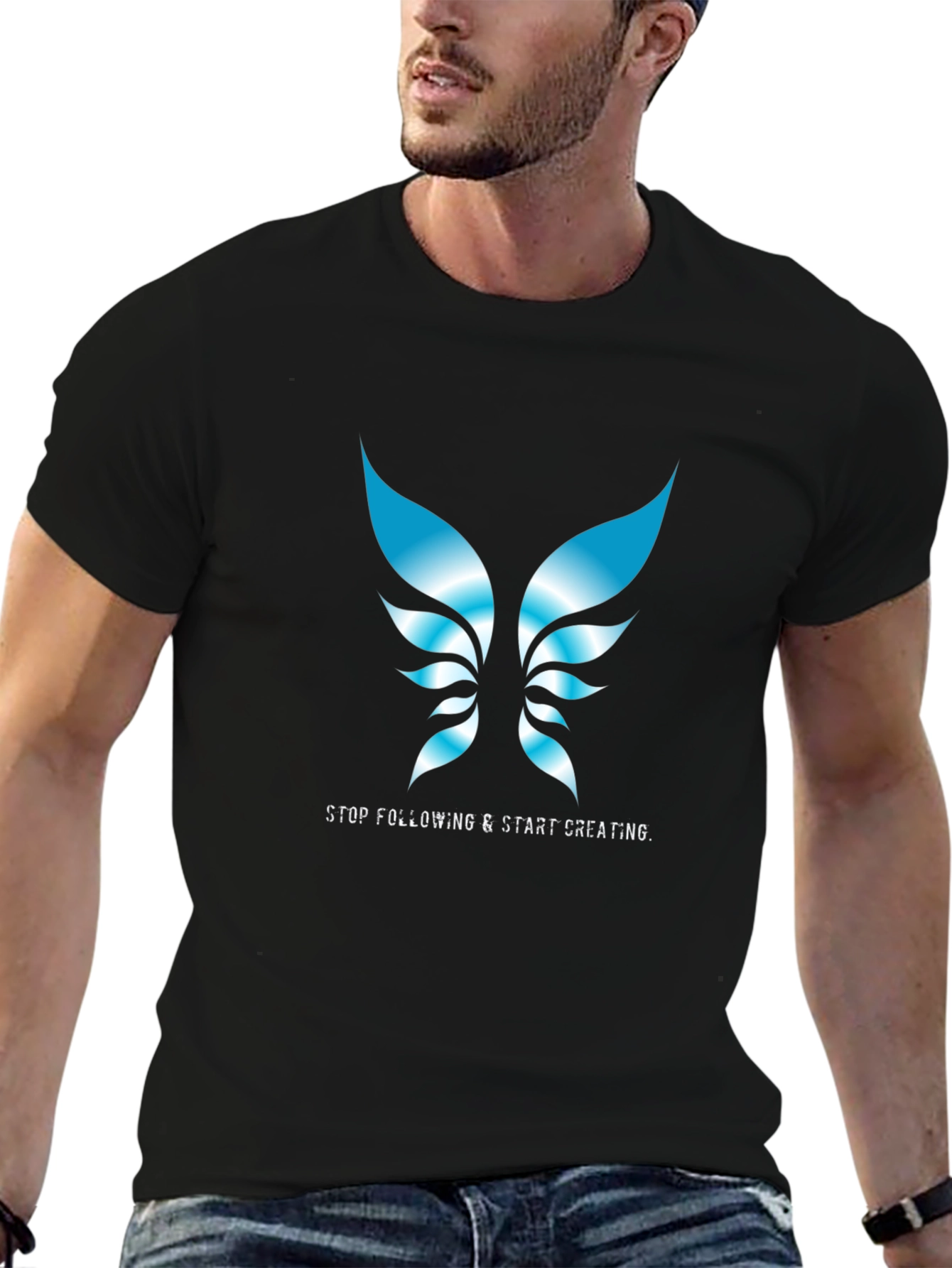 Inspire Creativity Graphic Tee - Black