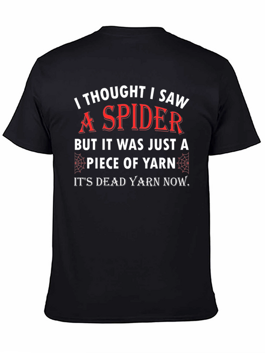 Funny Spider Yarn T-Shirt